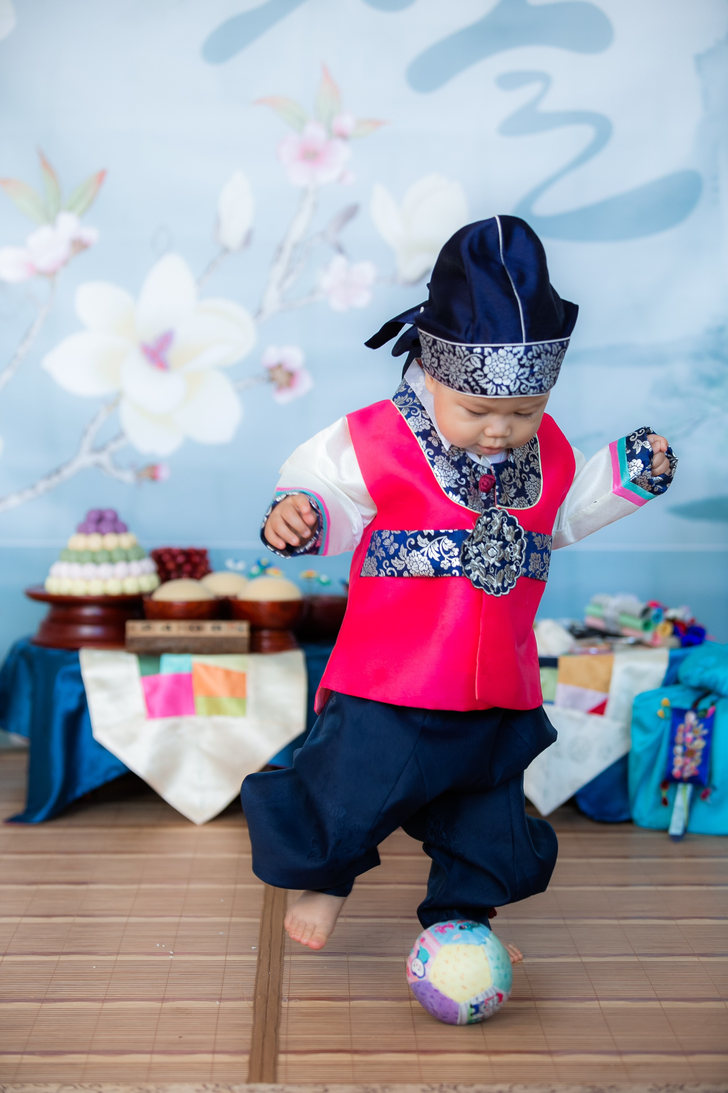 첫돌 Утренняя церемония (малыши). «Инбок» Фото студия