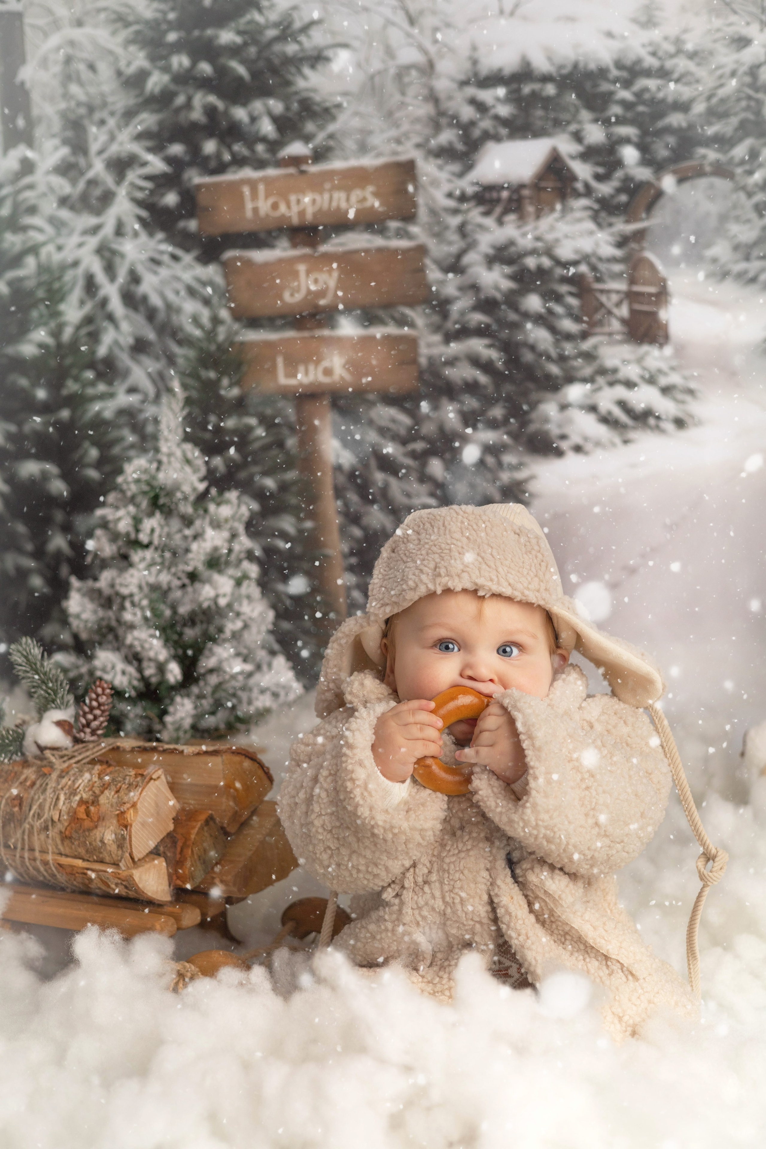 «Лесная опушка». «Вкадре» — фотосессия новорожденных Тула | детский фотограф в Туле