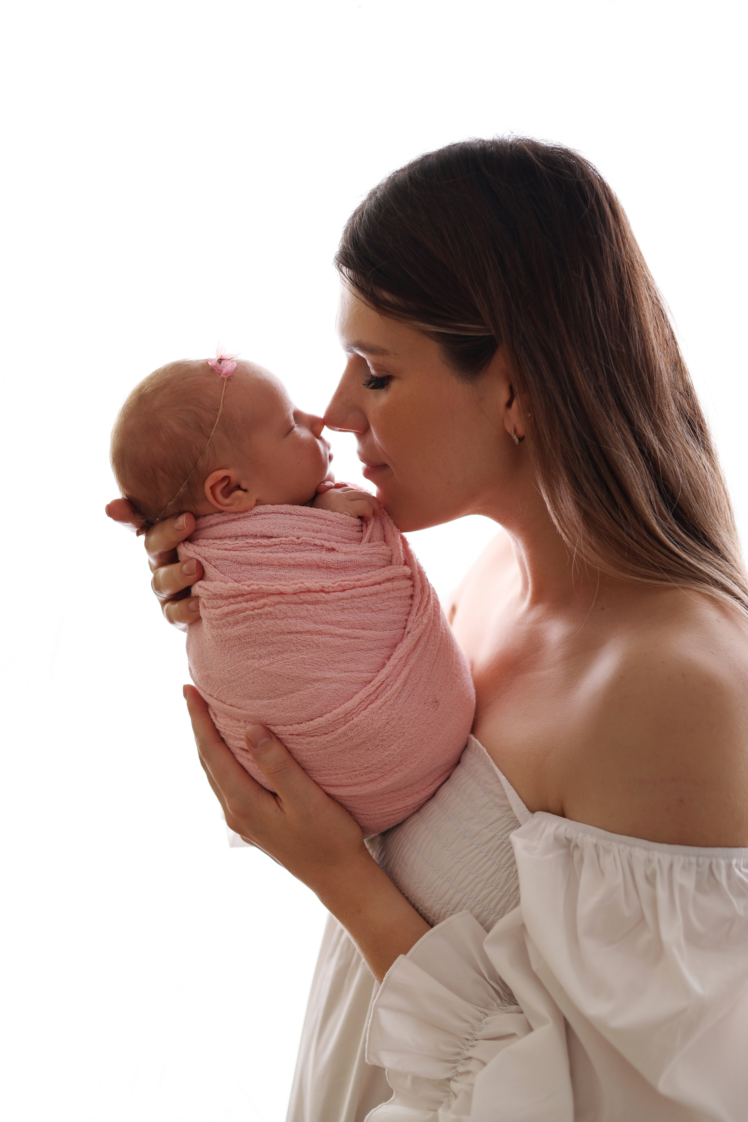 Ньюборн съемка Алены. Фотограф новорожденных Москва. Ньюборн фотограф Москва