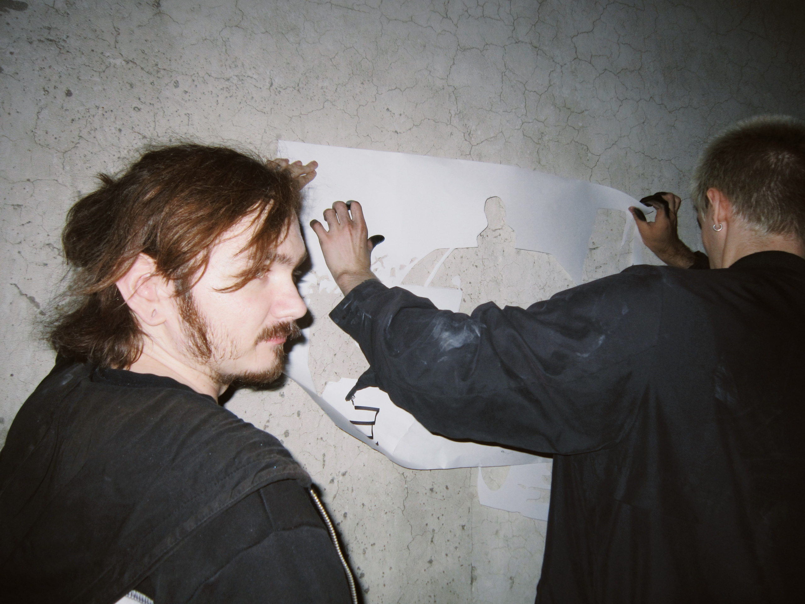 Процесс граффити. Концертный и портретный фотограф в Москве Соня Спросонья