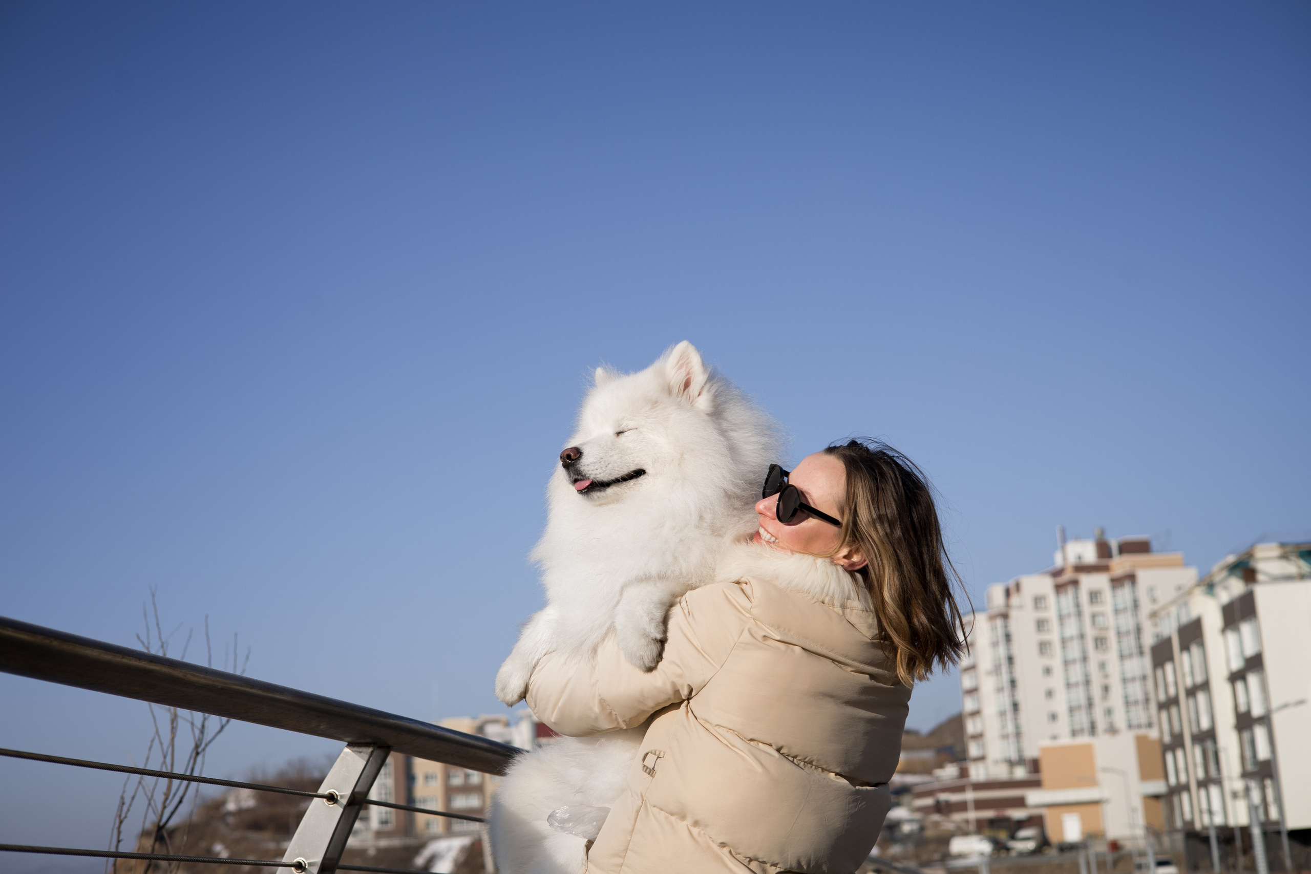 Полина и Вирчик. Фотограф — анималист Владивосток, Алина