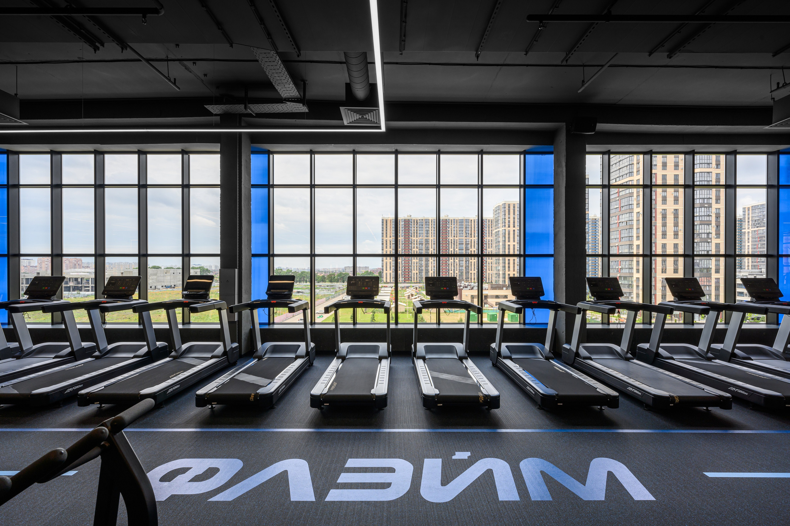 Flame fitness. Интерьерный фотограф Краснодар Денис Педань