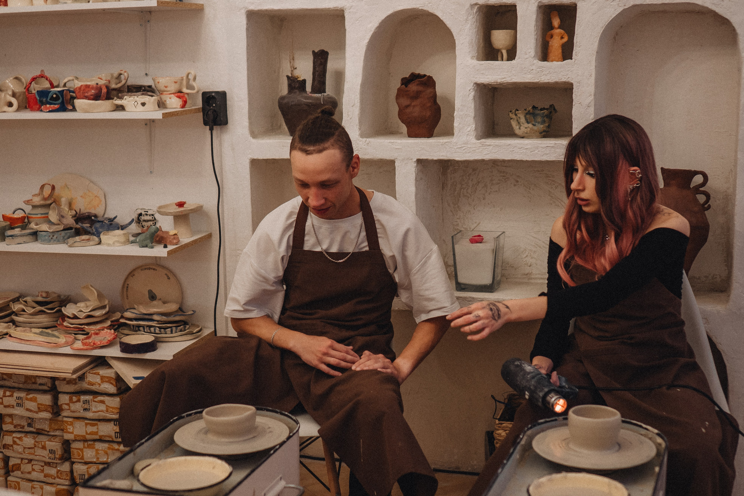 СВИДАНИЕ В ГОНЧАРНОЙ МАСТЕРСКОЙ. Профессиональный фотограф, Санкт-Петербург — Виктория Богомолова