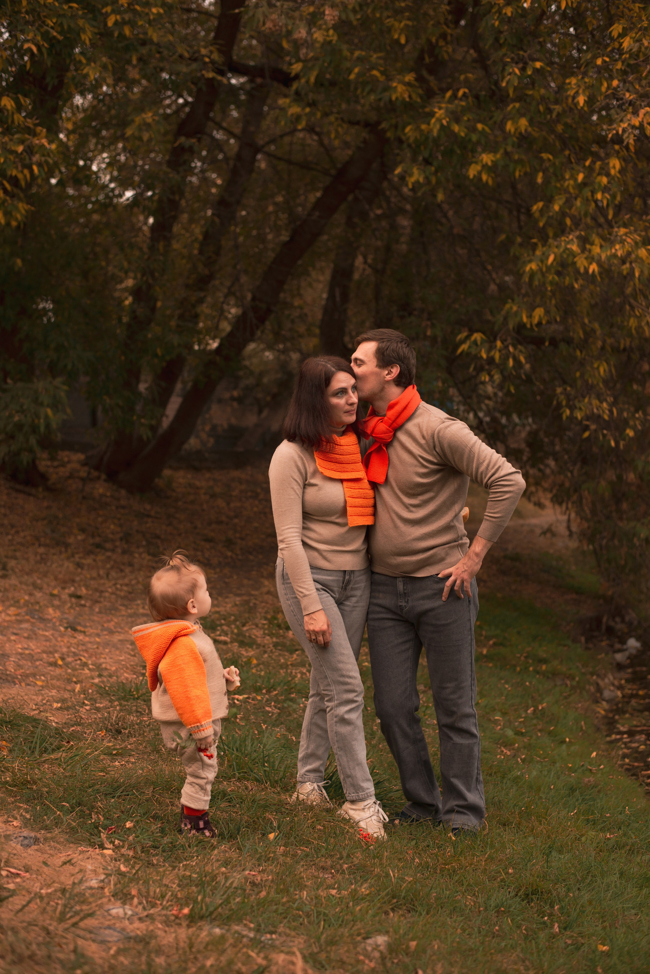 Семейная фотопрогулка на пруду. Фотограф • Фототерапевт г. Москва