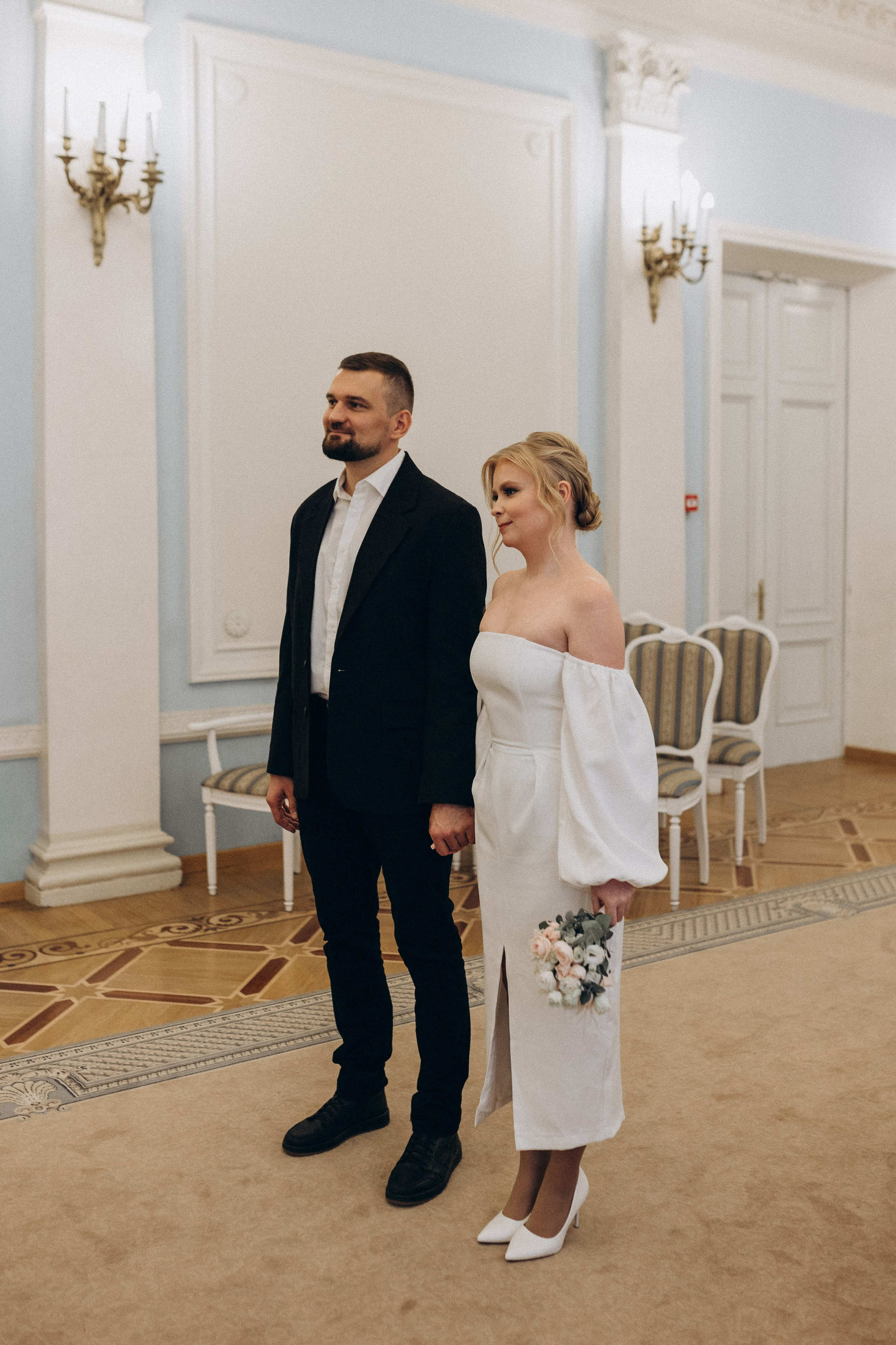 Михаил и Анастасия | Загс Кировского района. Свадебный и love story фотограф в Санкт-Петербурге