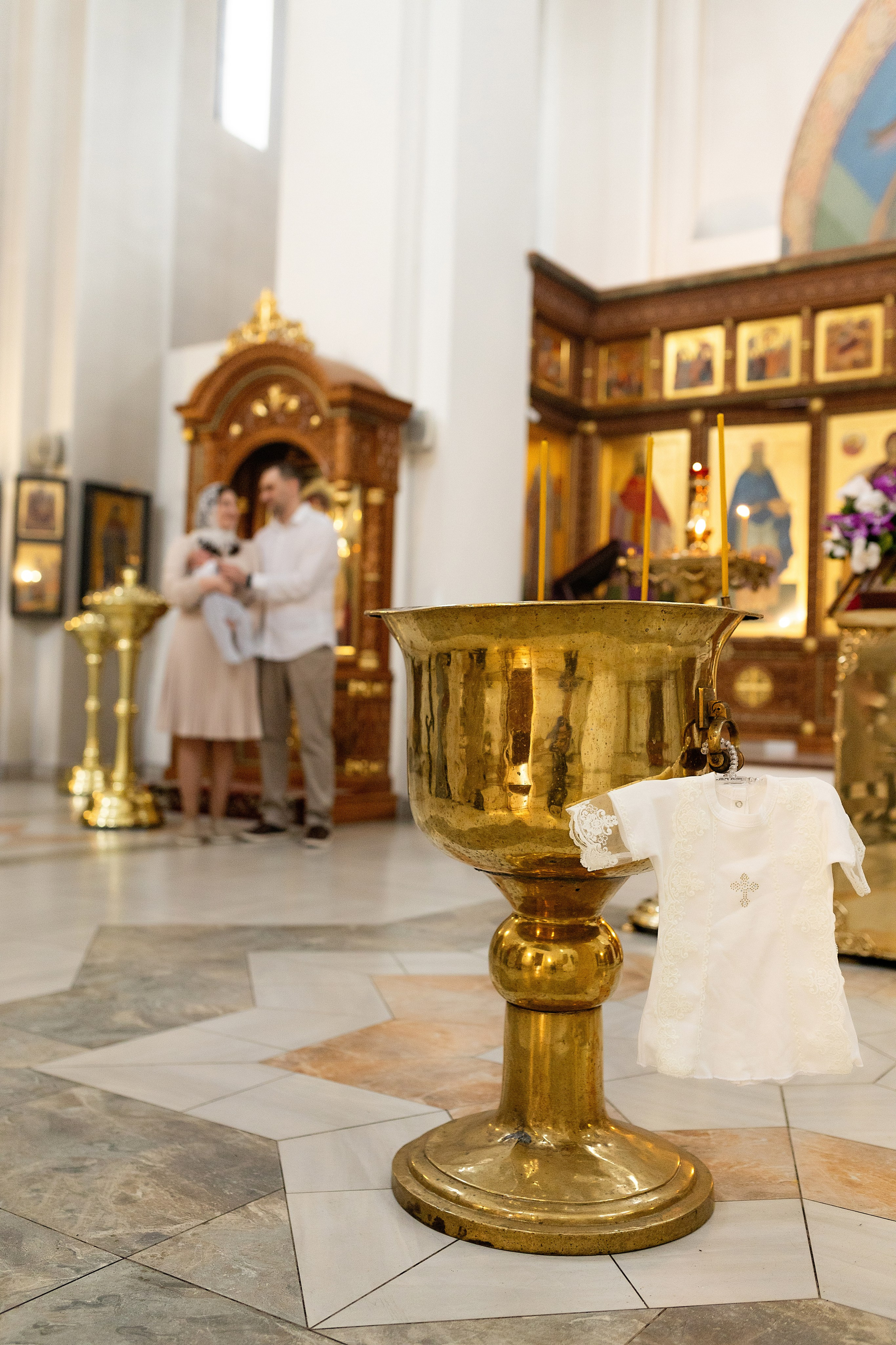 Таинство крещения Алисы. Фотограф в Железнодорожном и Балашихе