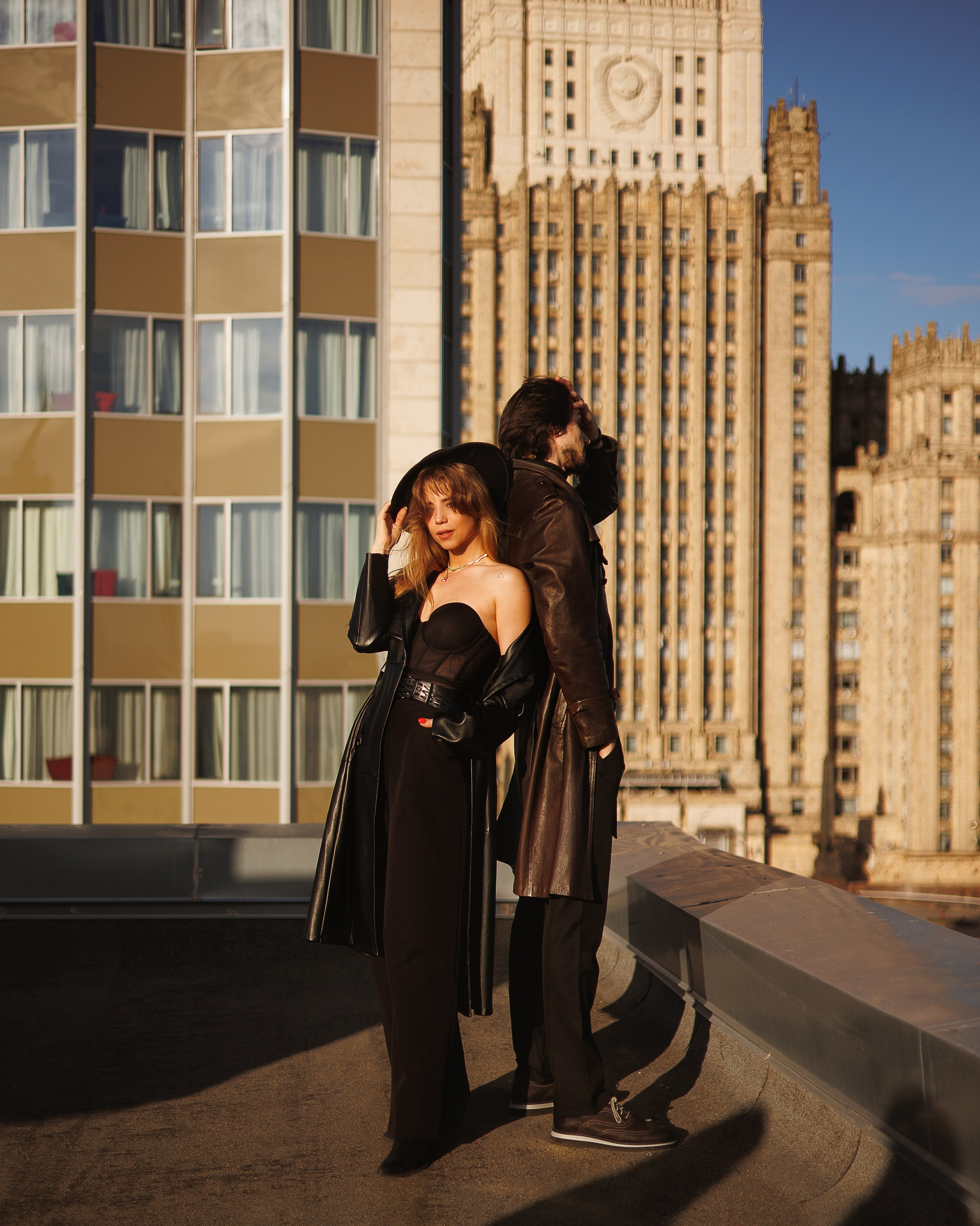 На крыше. Марковкина КрисТина