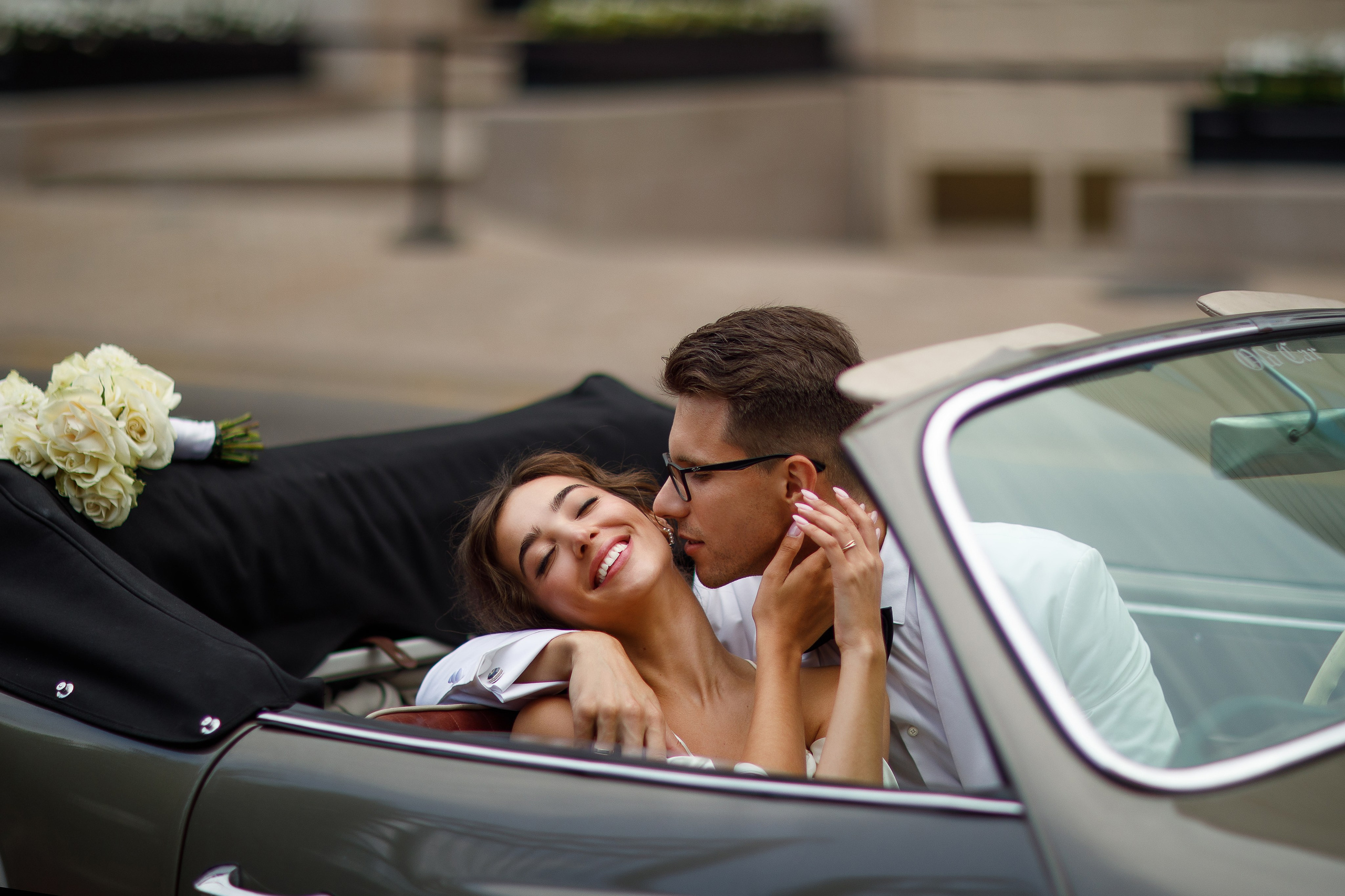 Ретро машина Анна и Владислав. Марковкина КрисТина