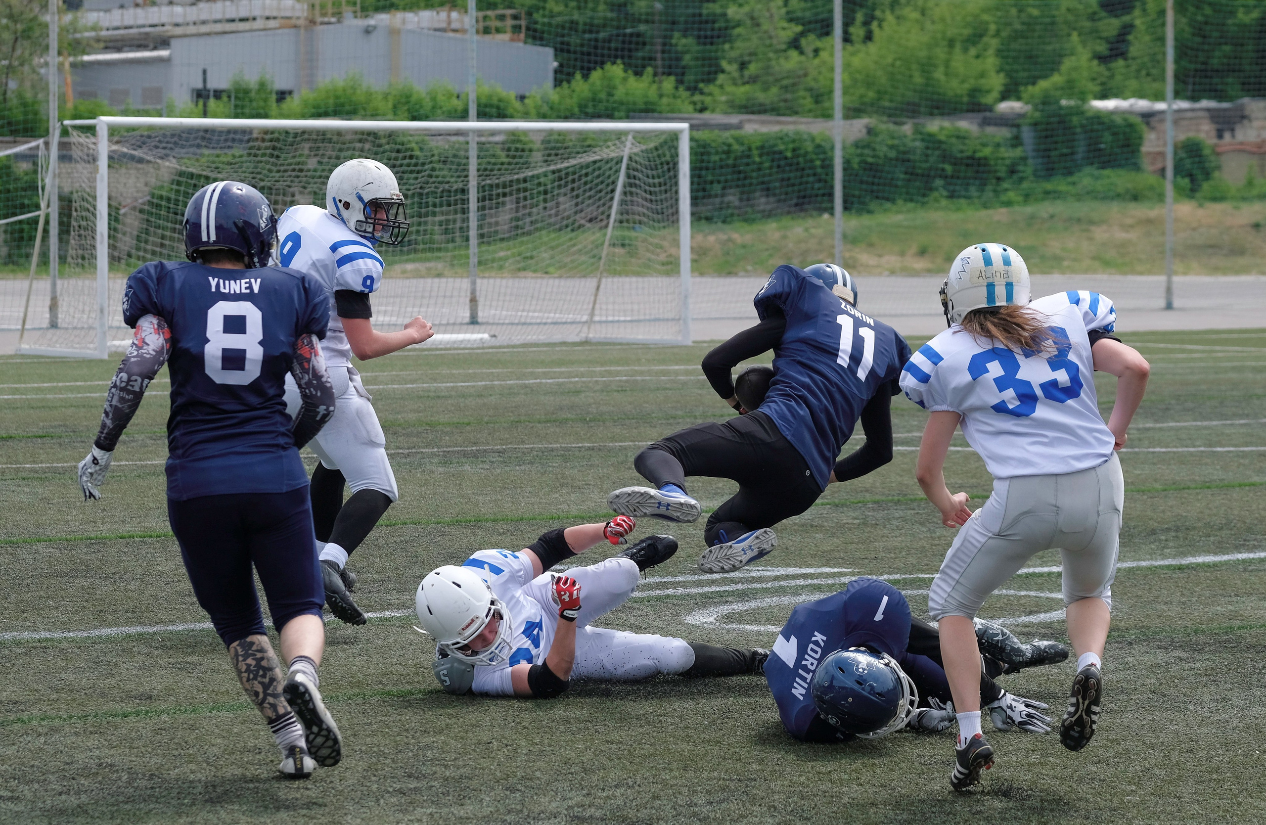 Фото американский футбол саратов. Фотограф Дмитрий Алексеев