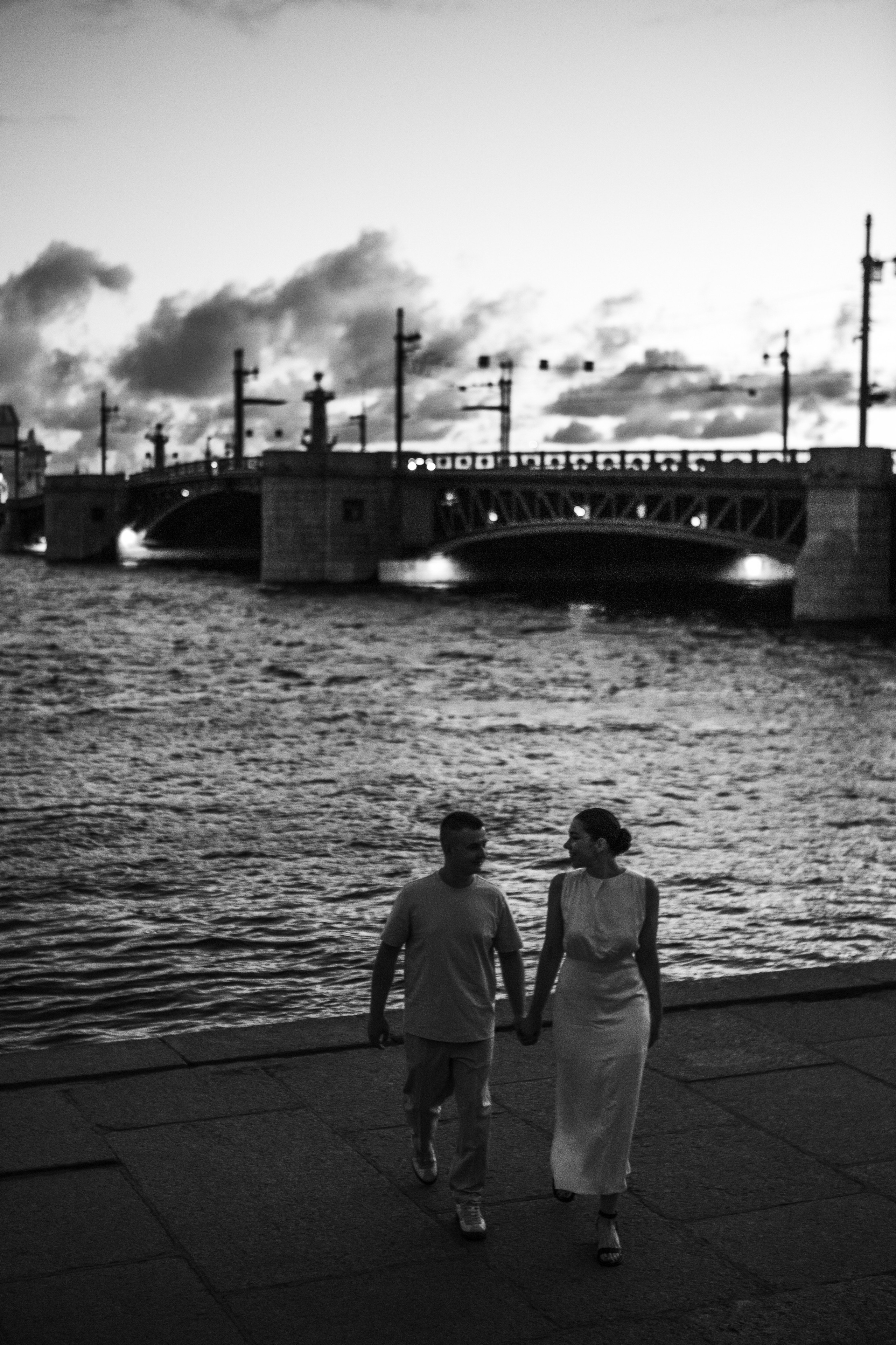 Фотопрогулка на рассвете в Петербурге