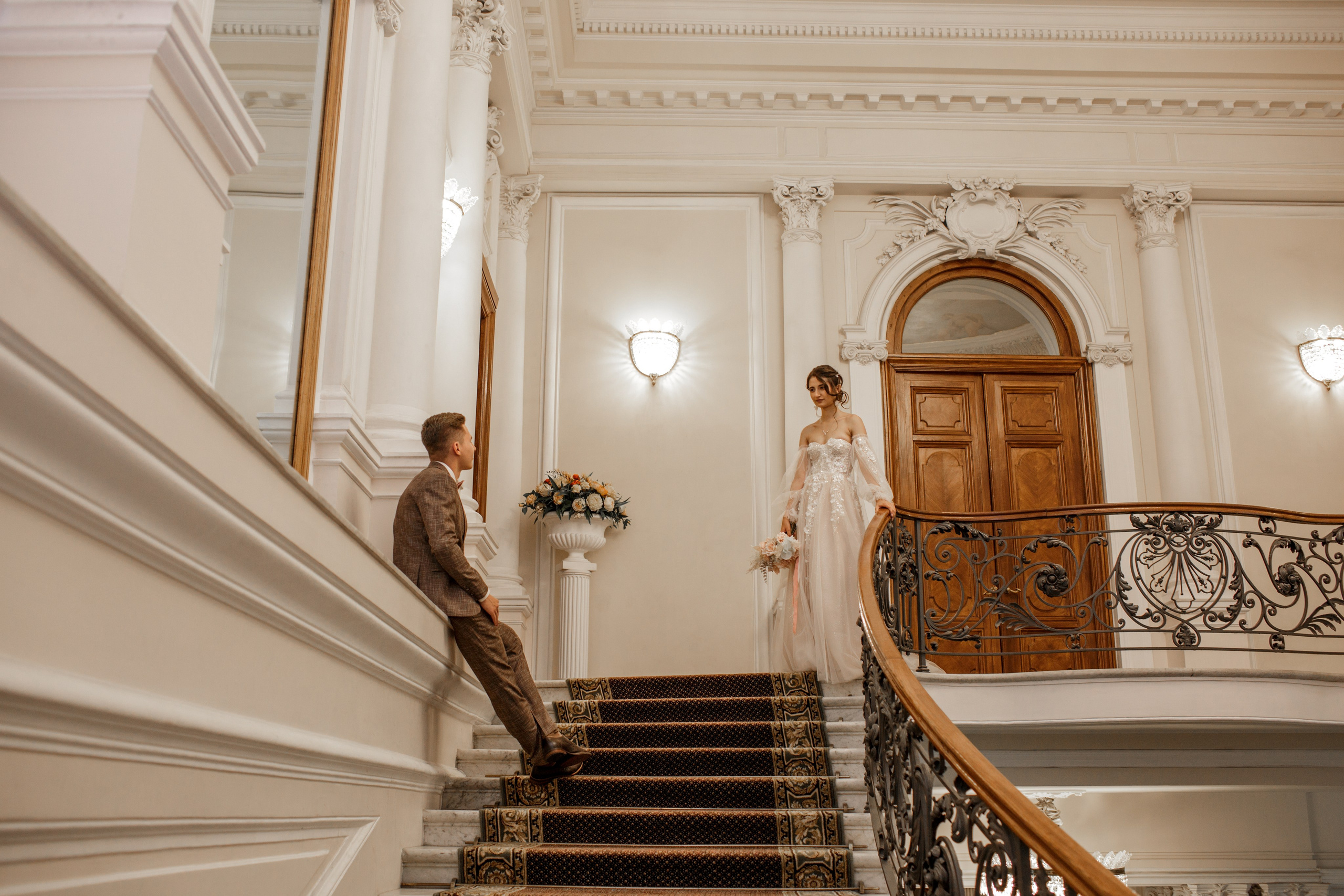 Свадебная фотосессия в Санкт-Петербурге. Свадебный фотограф Кирилл Белый