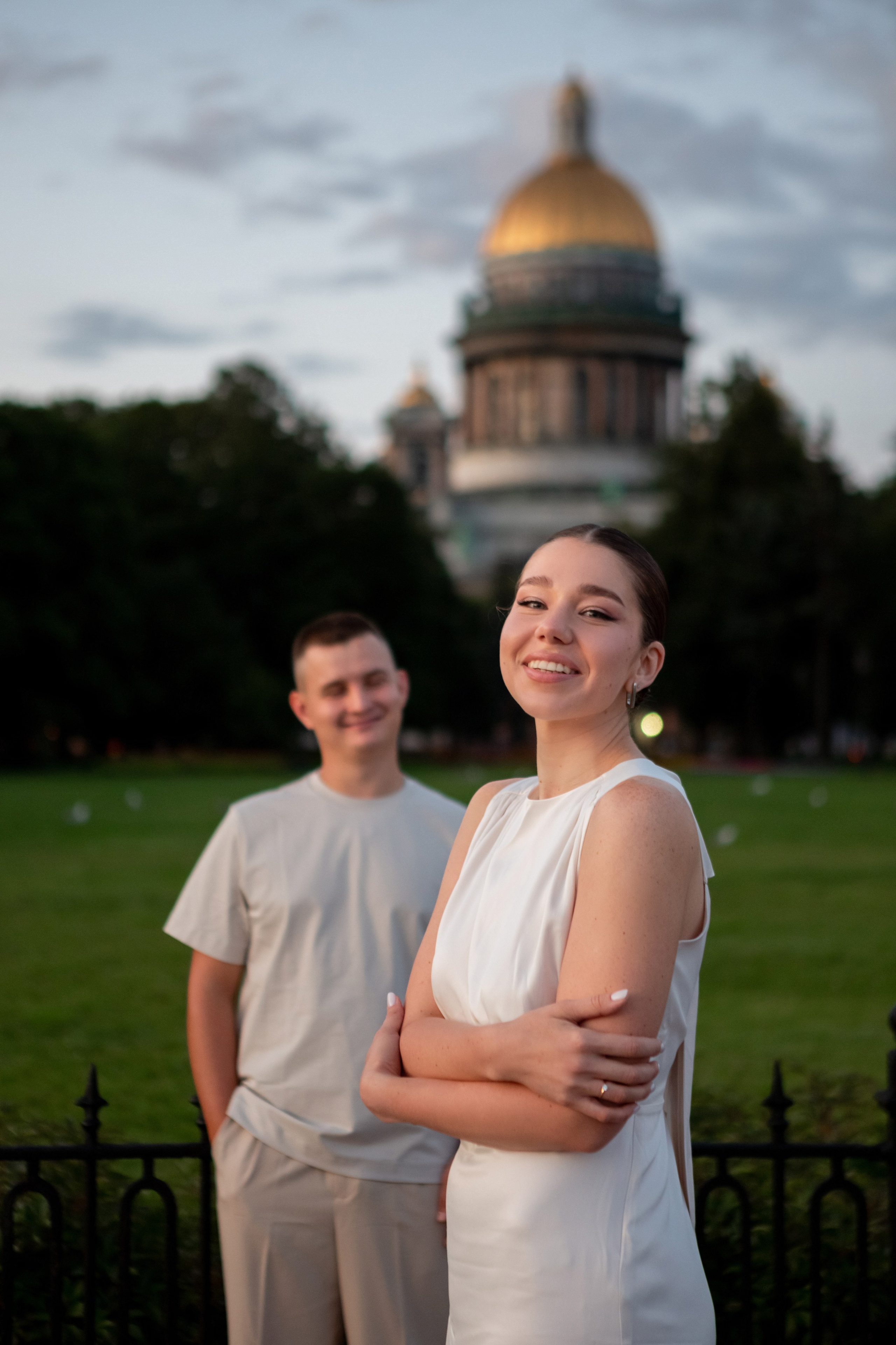 Фотопрогулка на рассвете в Петербурге