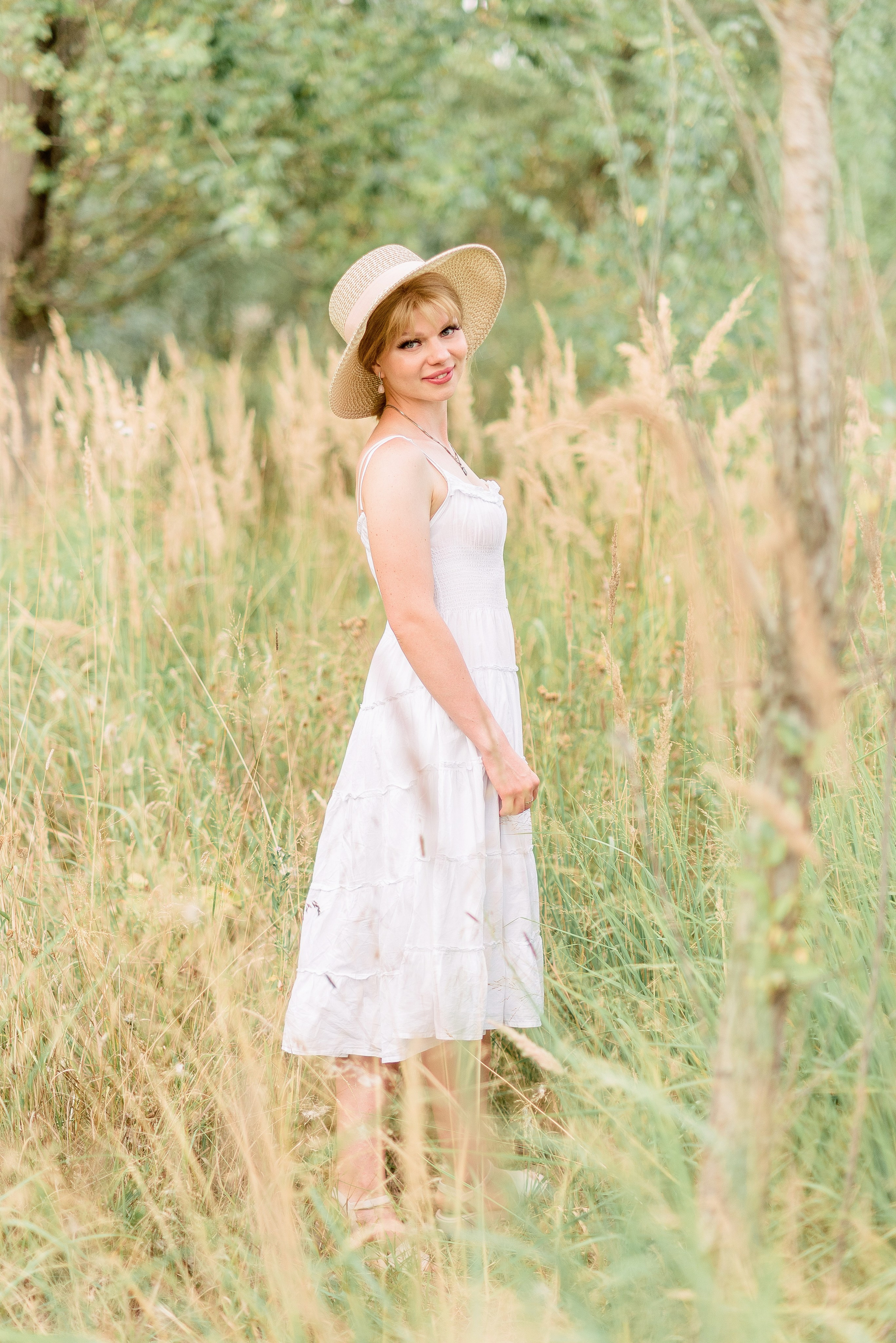 В поле. Фотограф Юлия Попова