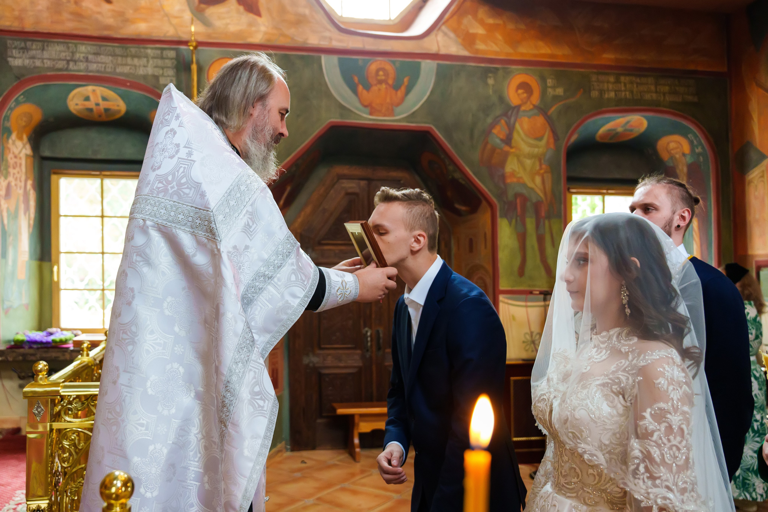 Венчание. Фотограф Юлия Попова