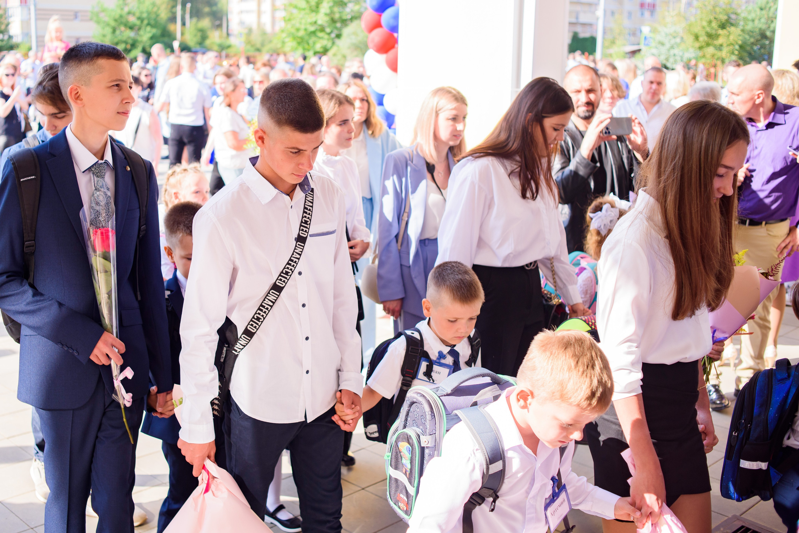 1-е сентября 2023. Фотограф Юлия Попова