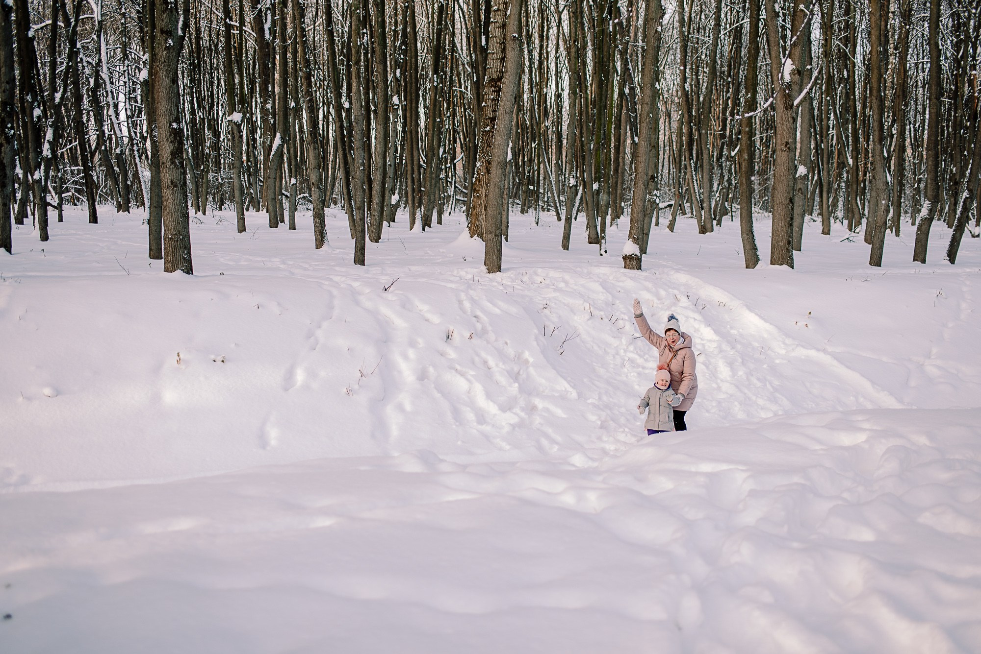 Ева, снежинки, ватрушки. Семейный и свадебный фотограф в Рязани Лиза Голованова