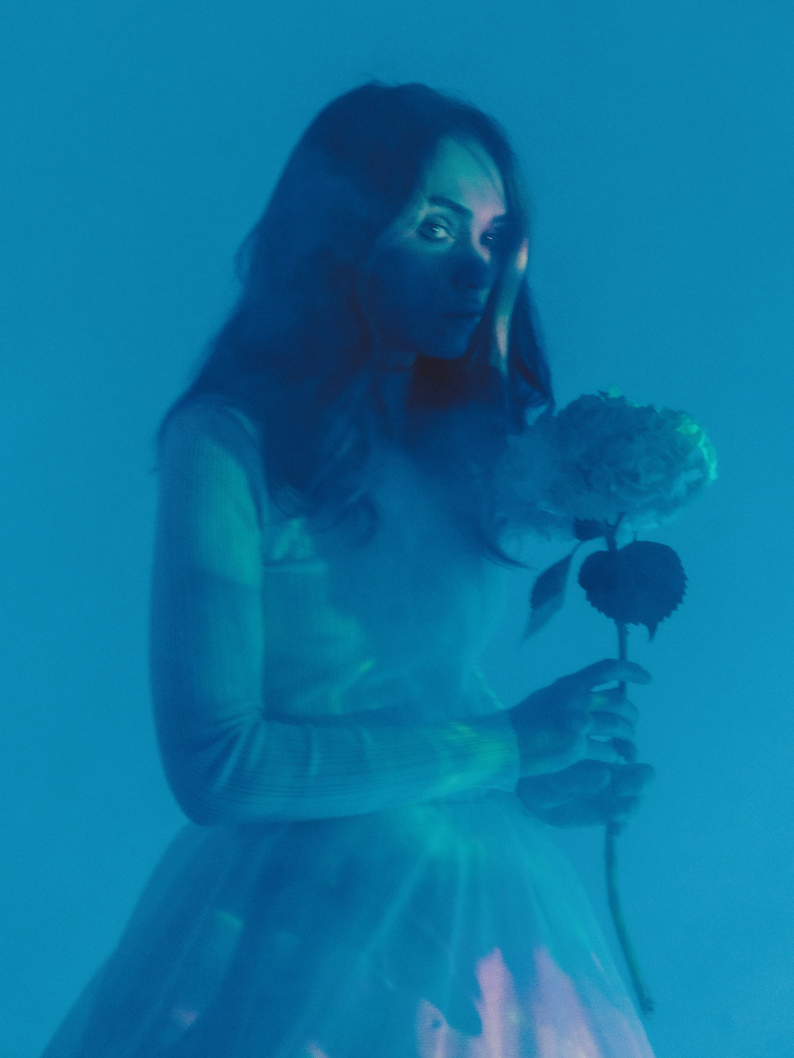 Портретная фотосессия с проектором в студии в Санкт-Петербурге. Светлана Гопанюк. Портретный фотограф. Санкт-Петербург. СПб