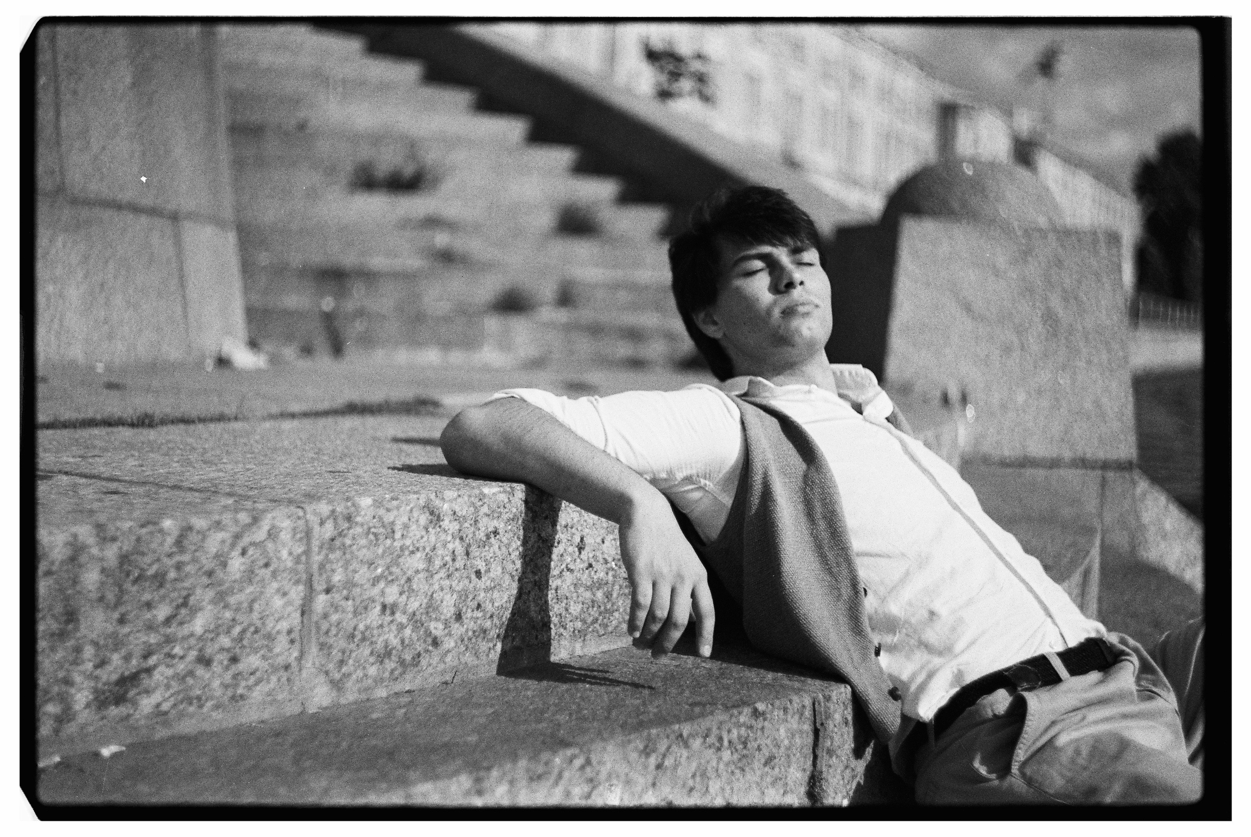 Прогулочная фотосессия на плёнку для Михаила в Санкт-Петербурге. Светлана Гопанюк. Портретный фотограф. Санкт-Петербург. СПб