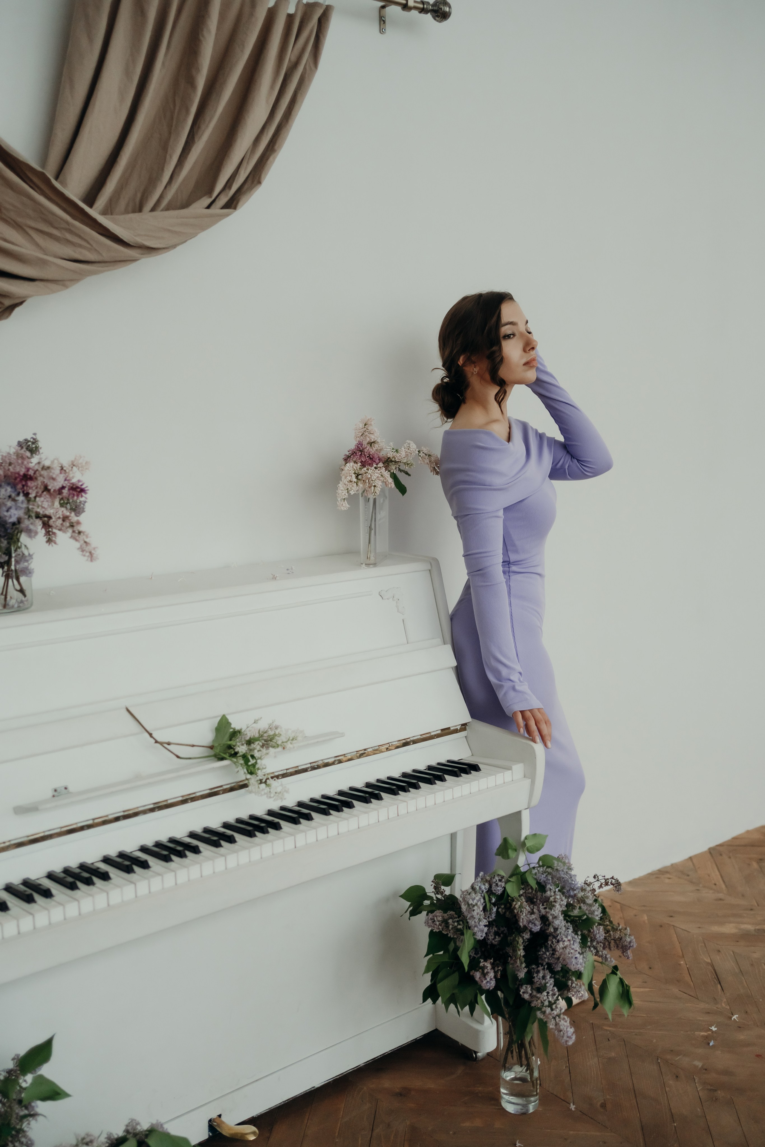 Женская фотосессия в студии в Архангельске. Портретный и свадебный фотограф в Архангельске Елизавета Стрекаловская