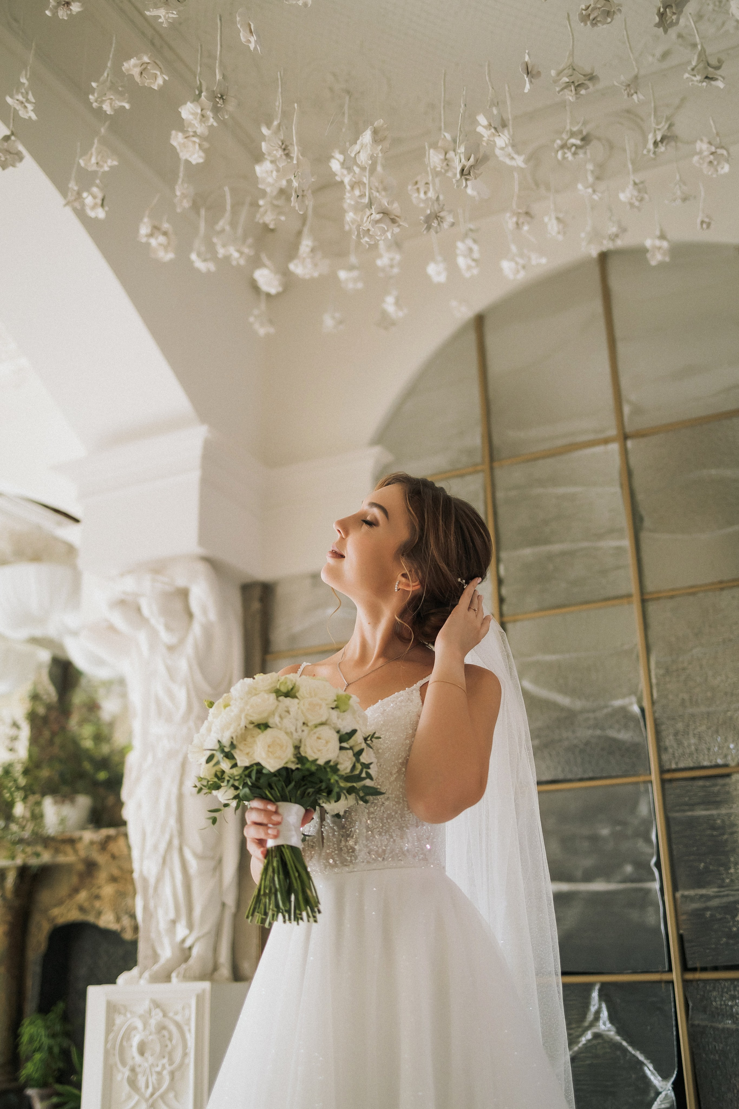 Свадебная прогулка Екатерины и Евгения. Свадебная фотография. Арина Рубах