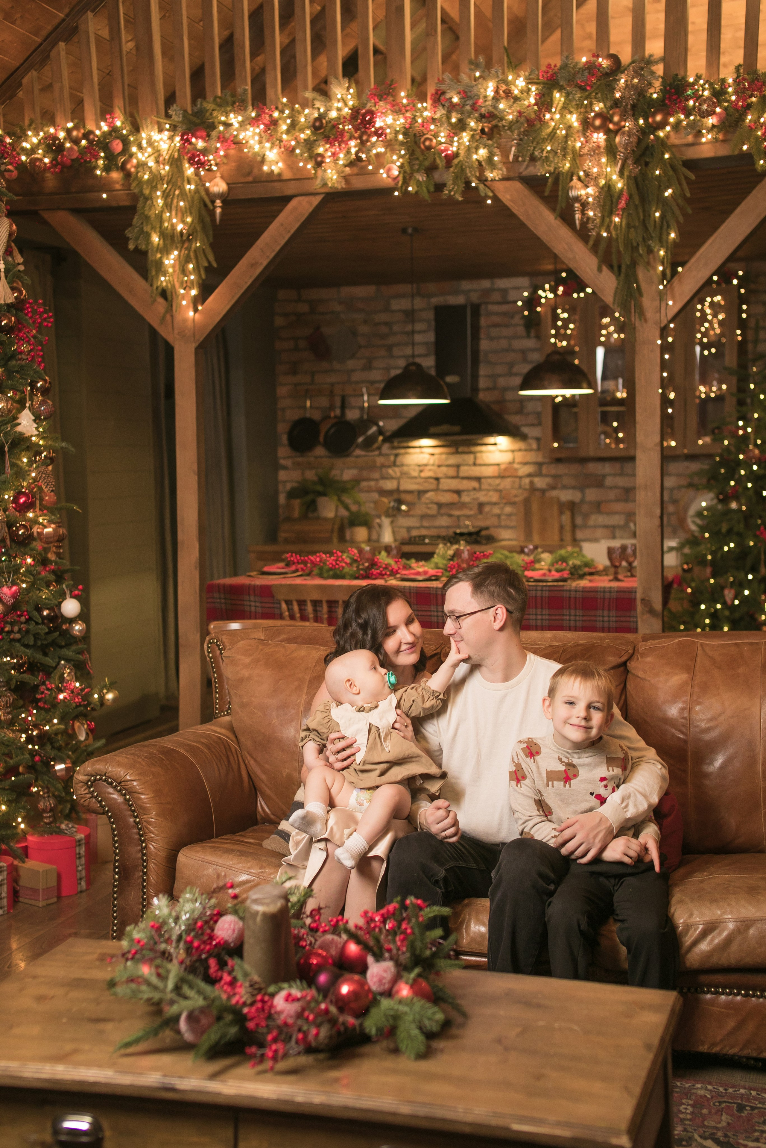 Новогодние фотосессии. Семейный фотограф в Москве Домодедово Московцева Алина