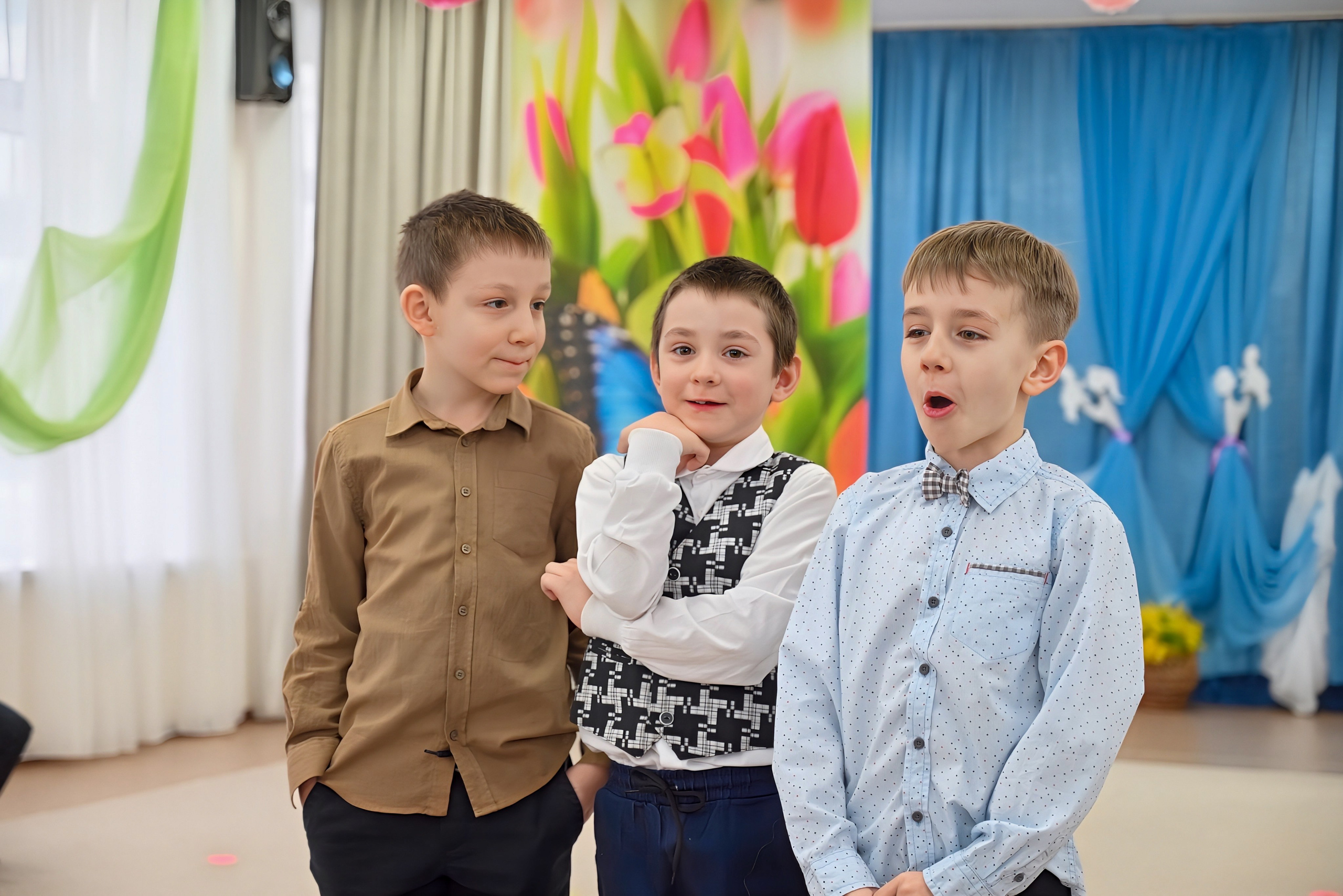 Праздник в группе Цветик семицветик. Семейный и детский фотограф Москва