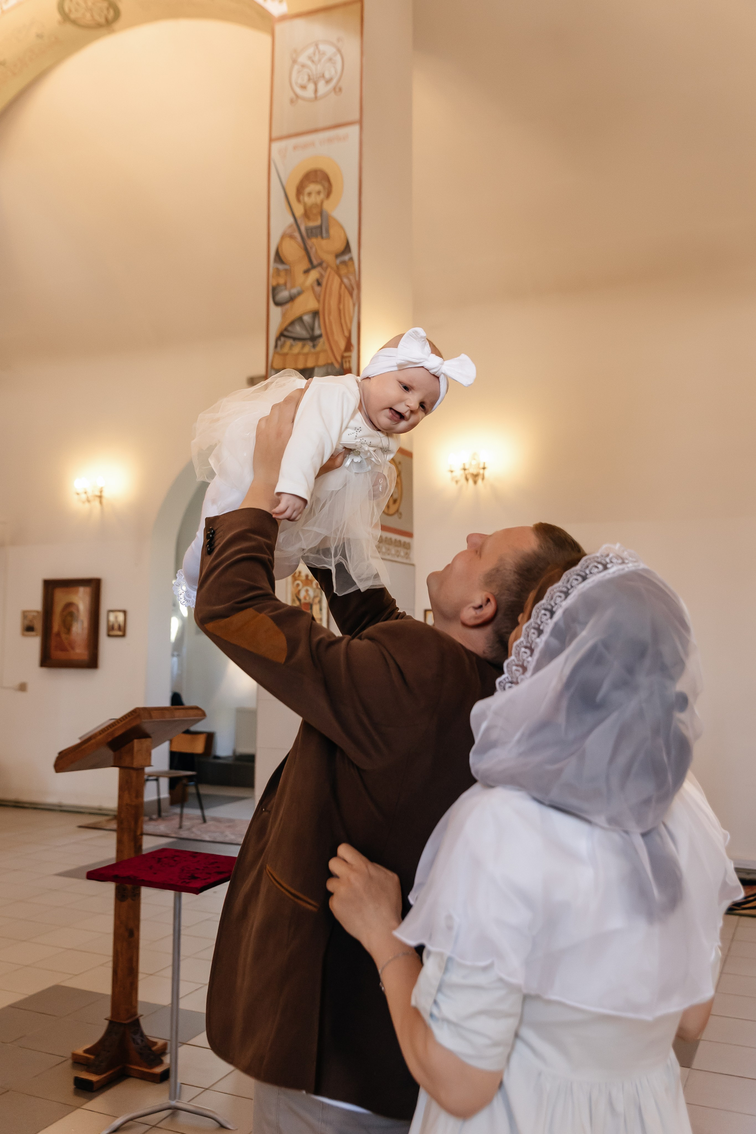 Крещение Виталины. Семейный фотограф Минск Усова Ольга