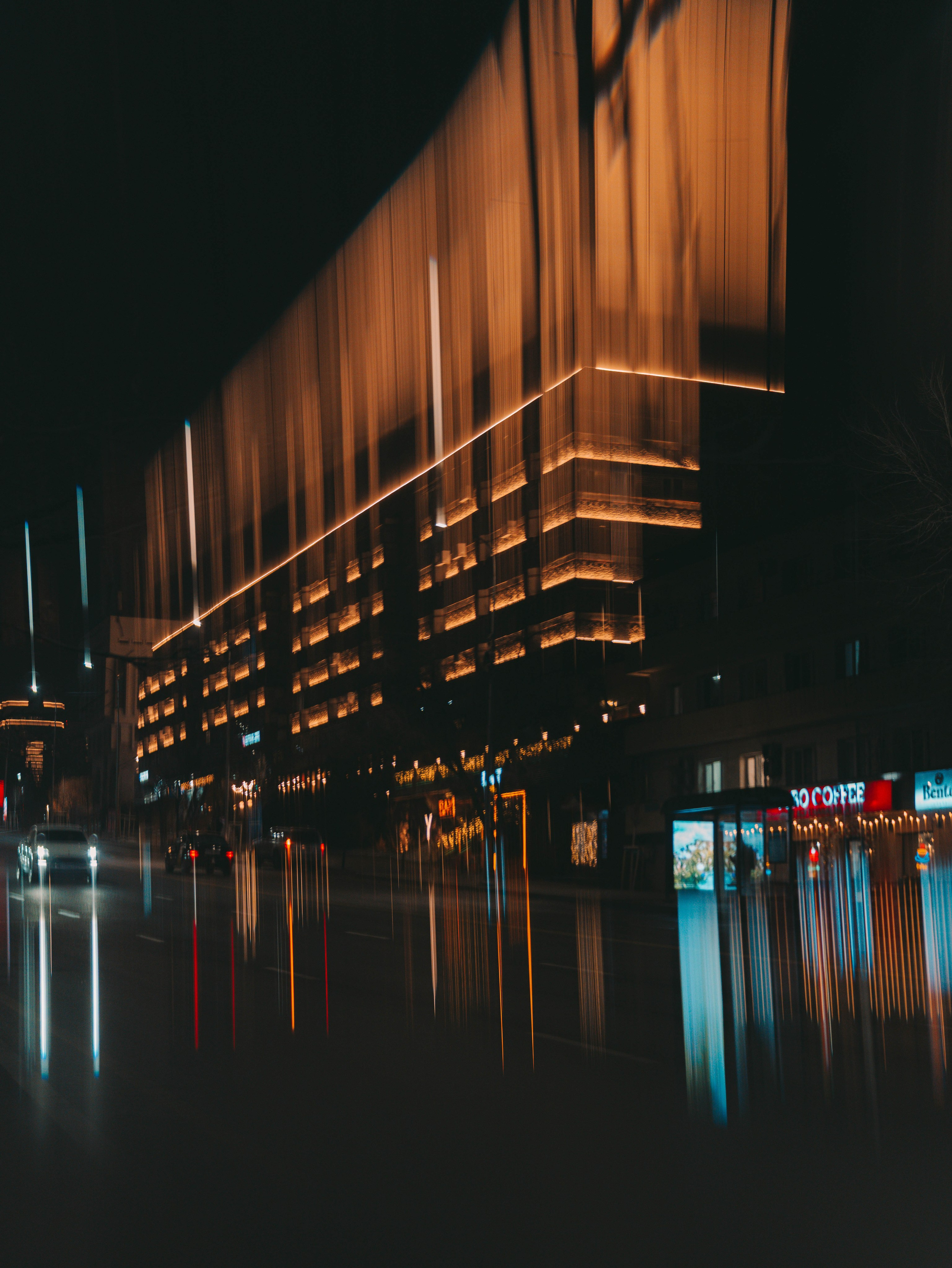 Ночной город. Репортажный фотограф в Алматы Цой Сергей