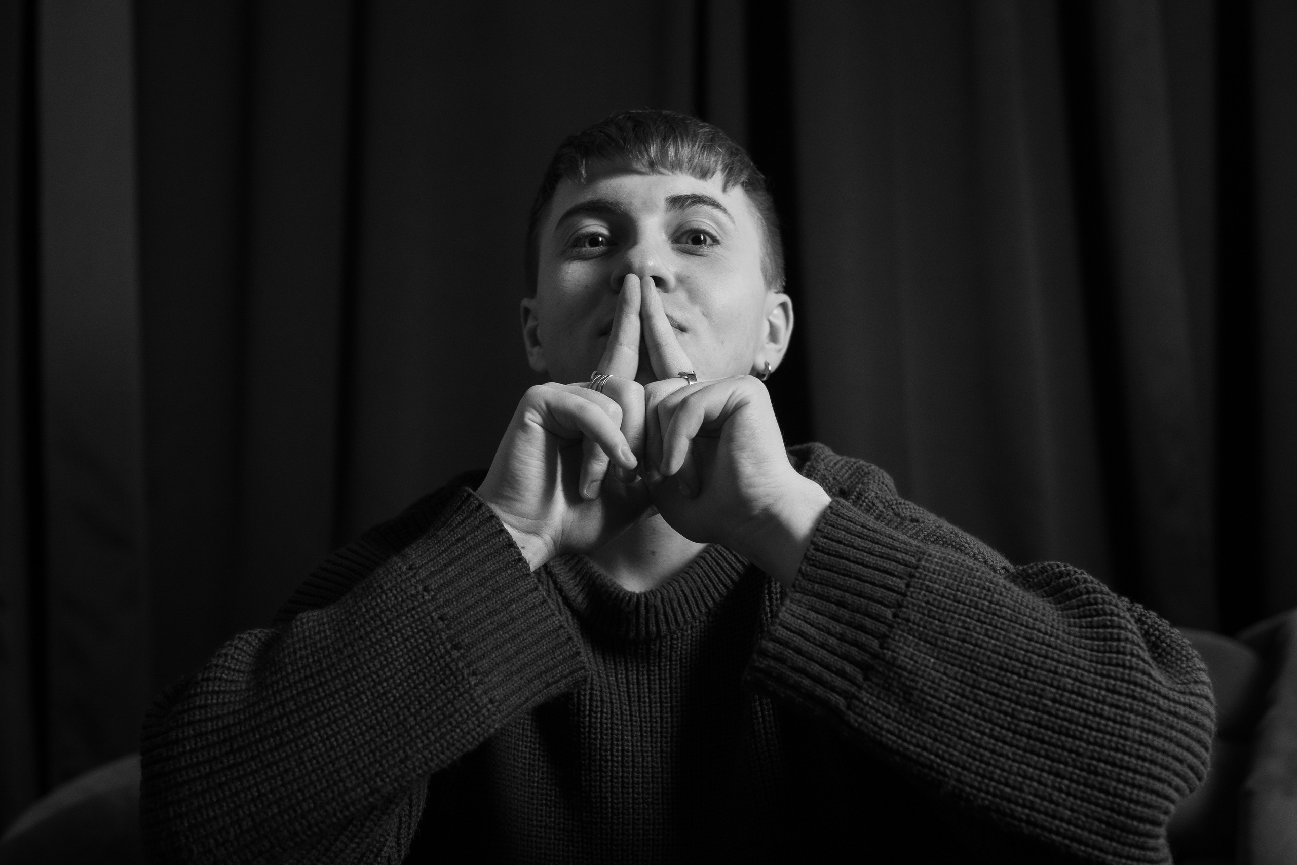 Мужской черно-белый портрет. Фотограф и видеограф в Москве Анна Матюхина