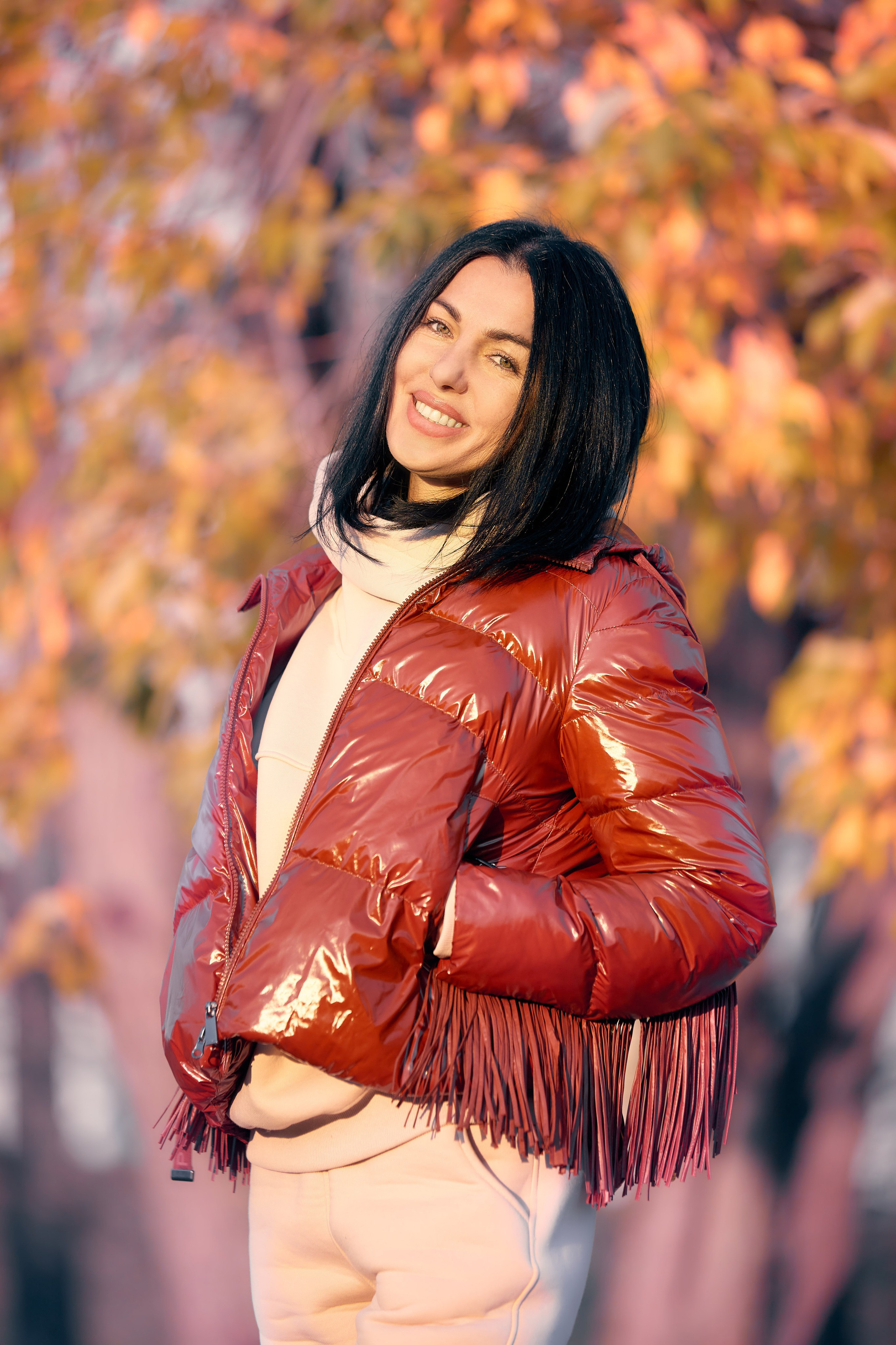 Юля Портрет — парк победы. Фотограф Михаил Коган — Москва 89267284460