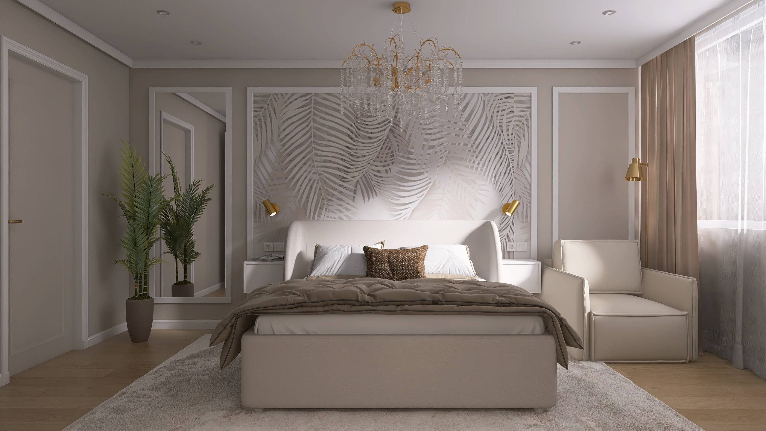 Дизайн-проект в Нео-классике. Главная