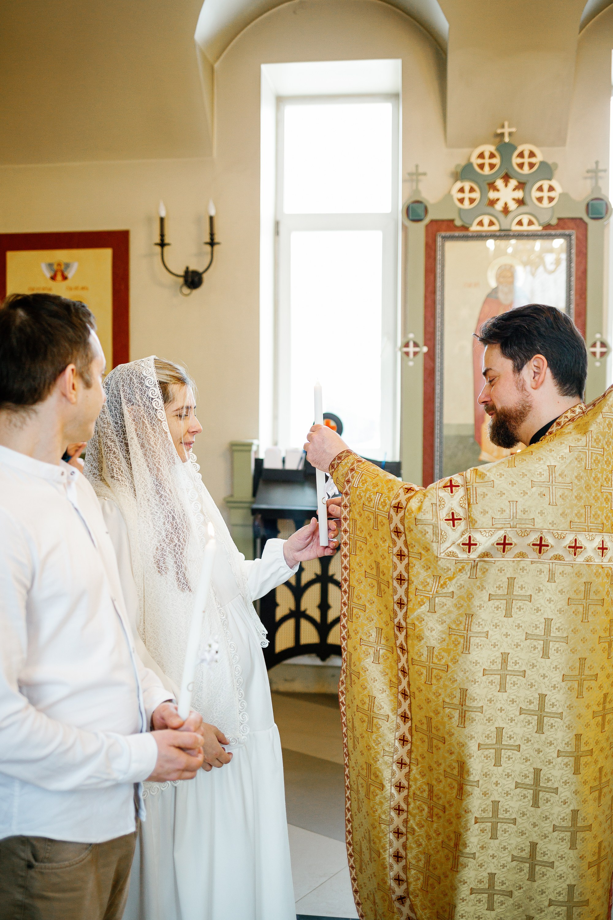 Венчание семейной пары