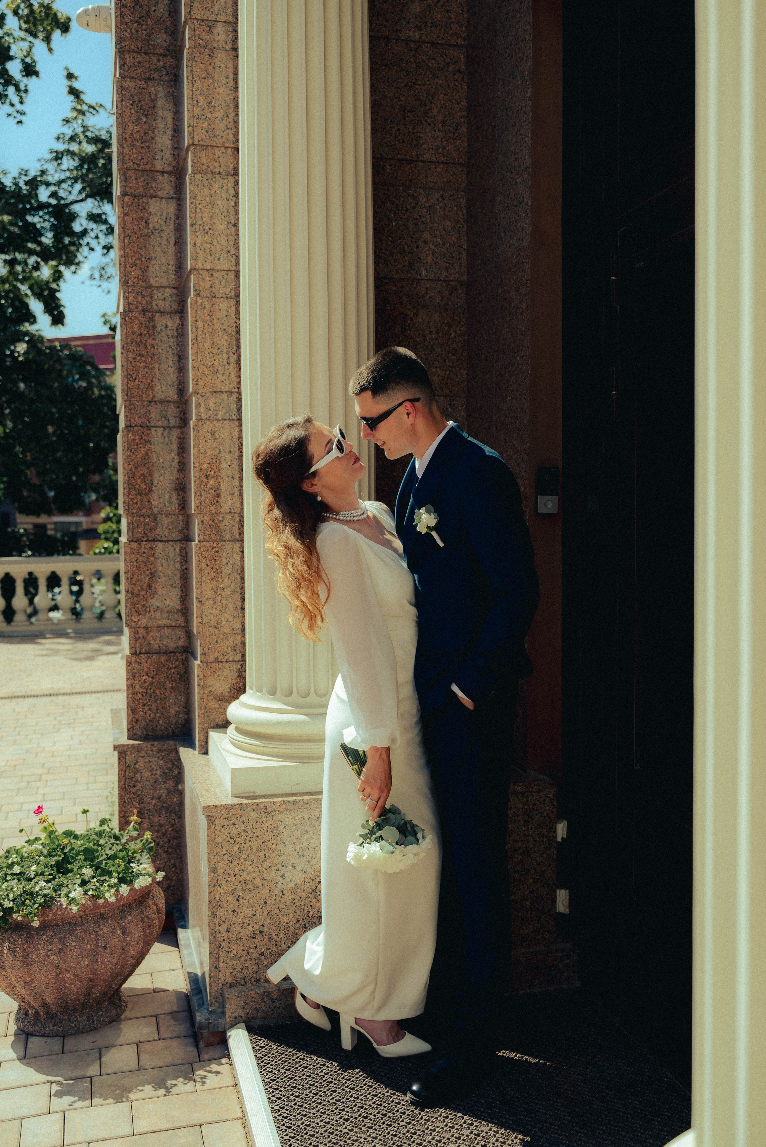 Свадебная прогулка Ольги и Вадима. Портретный фотограф в Казани Алёна Евсеева