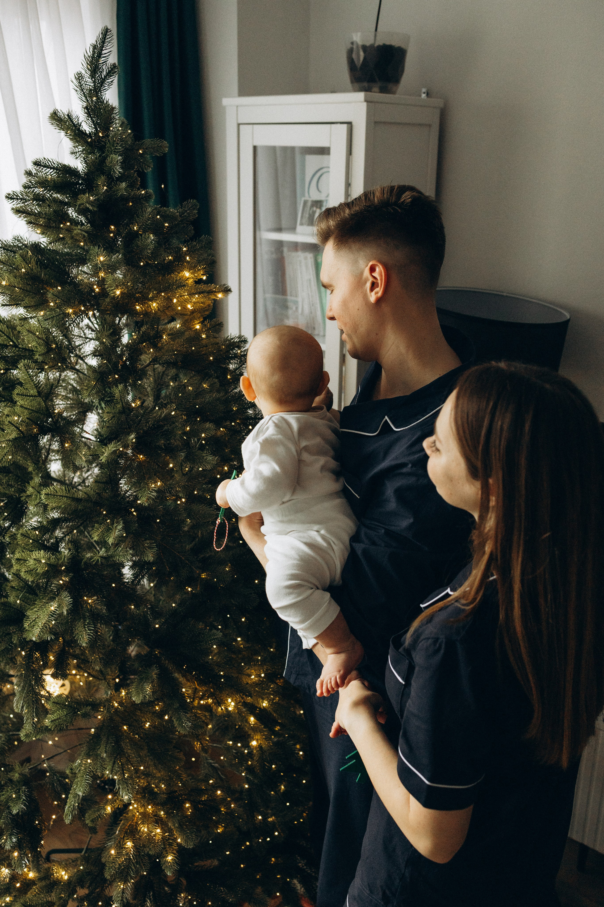Первый Новый год Андрюши. Фотограф lifestylе в Москве Пшеничная Анастасия