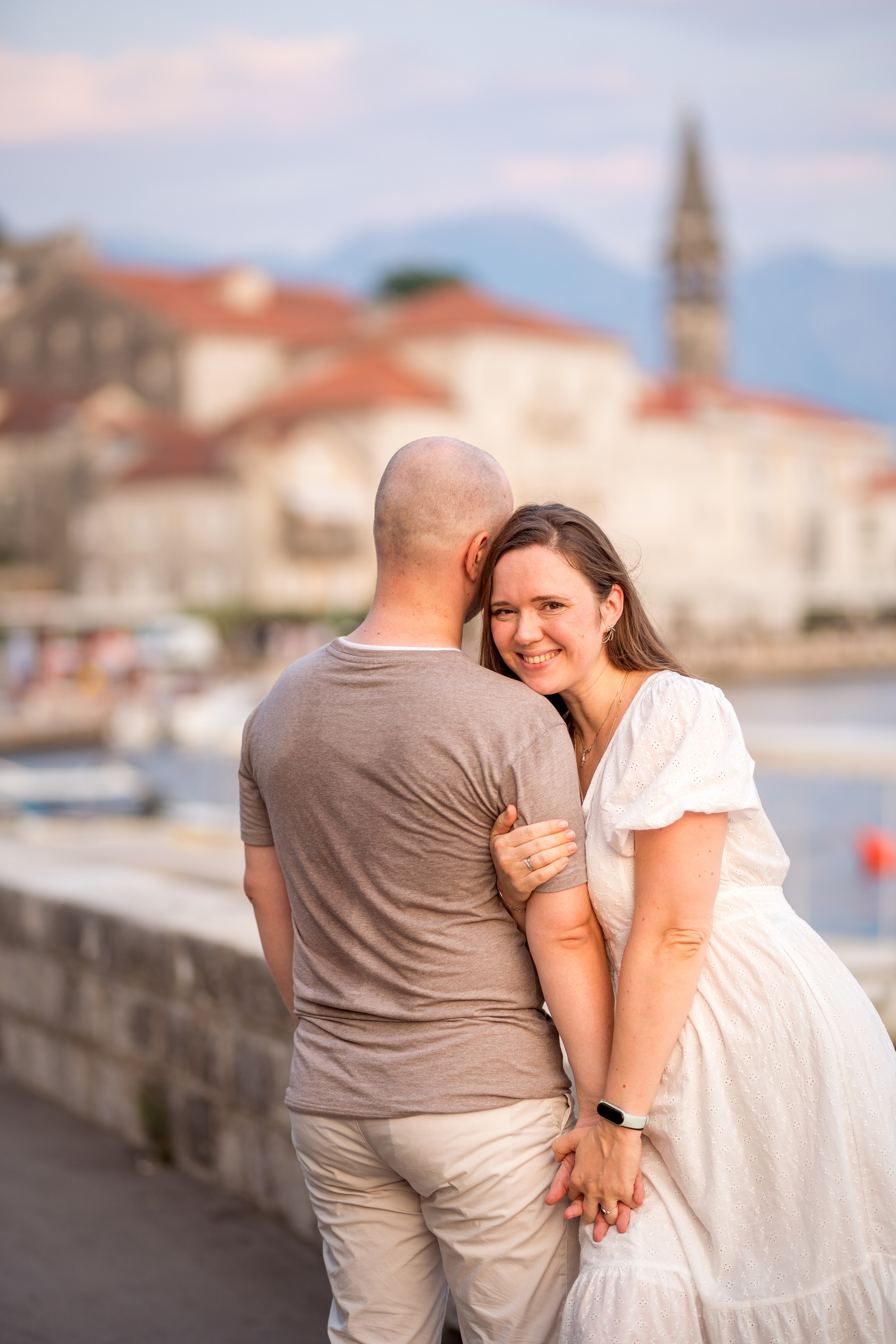 Family photoshoot in Perast Montenegro. Kate Khaldeeva photographer in Saratov