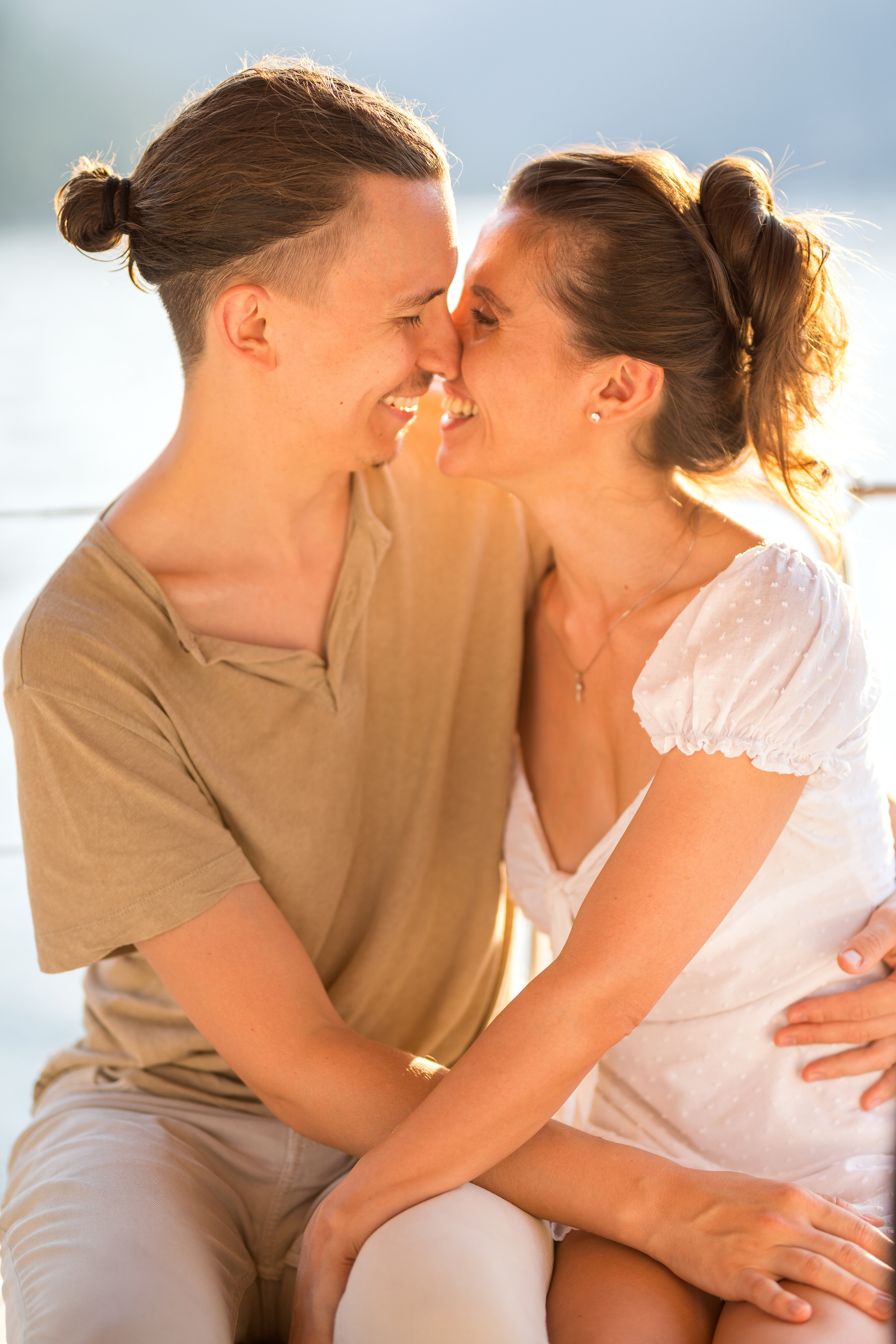 Family photoshoot on a yacht in the Bay of Kotor, Montenegro. Kate Khaldeeva photographer in Saratov