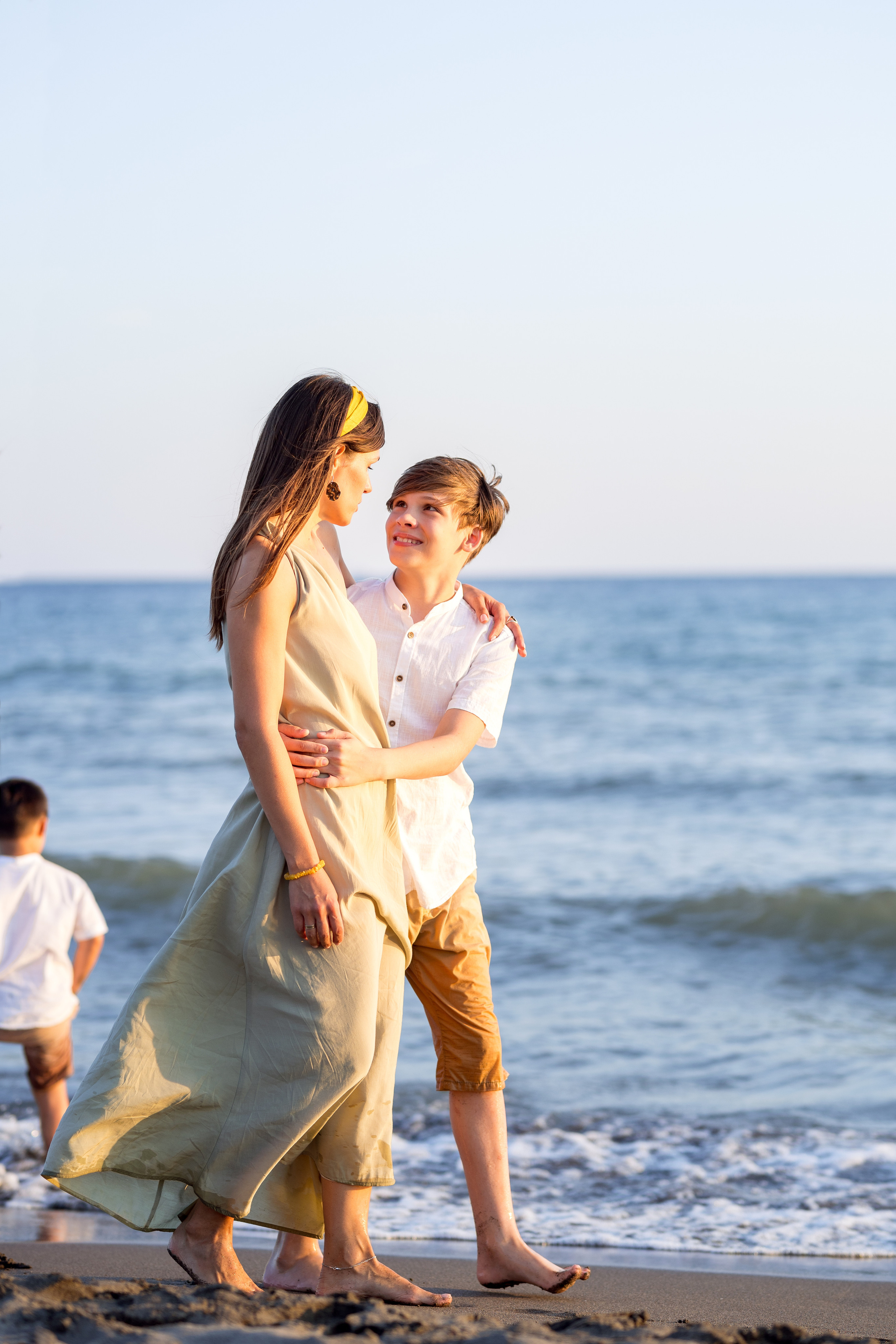 Family photo session on Adriatic Sea Montenegro. Kate Khaldeeva photographer in Saratov