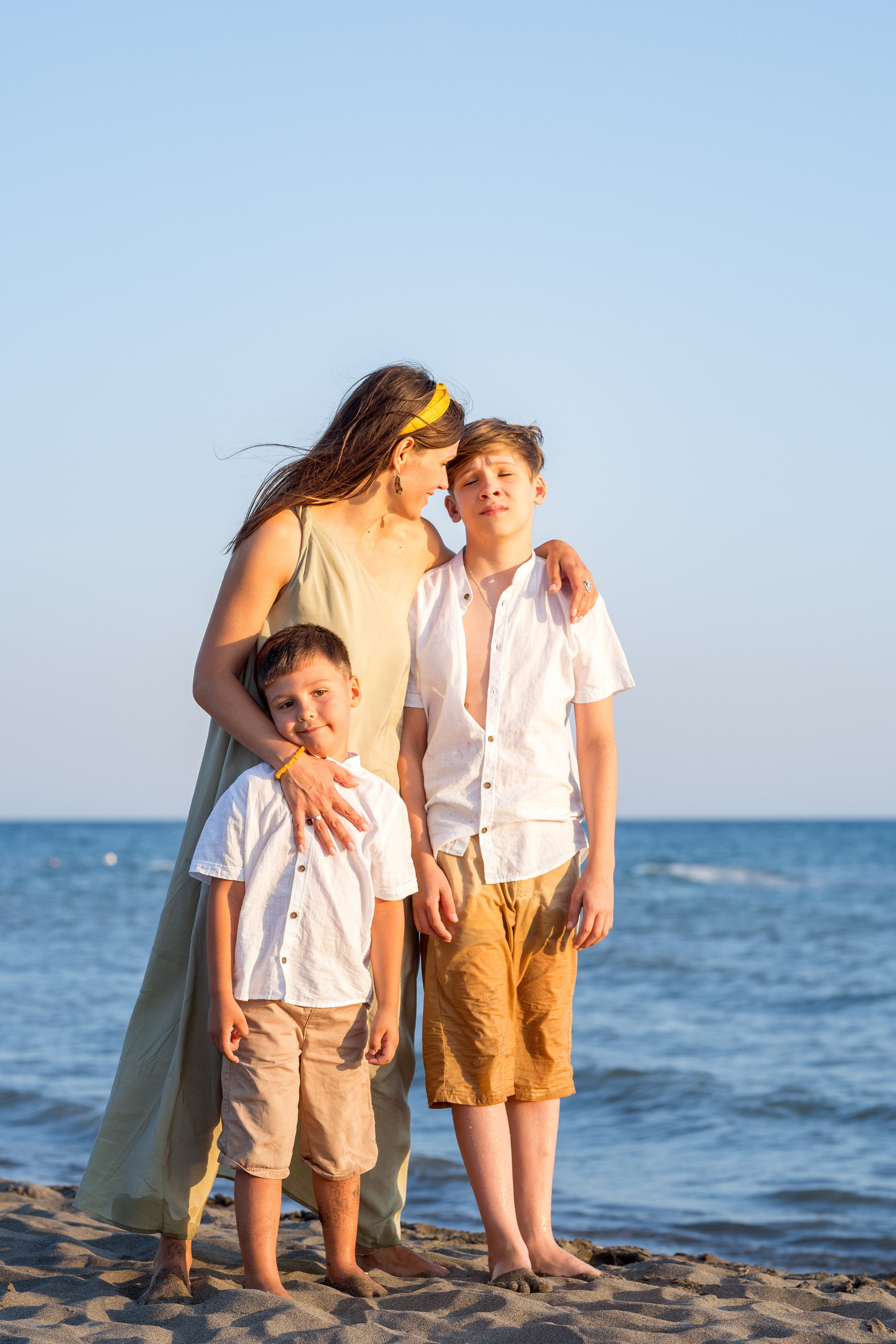 Family photo session on Adriatic Sea Montenegro. Kate Khaldeeva photographer in Saratov