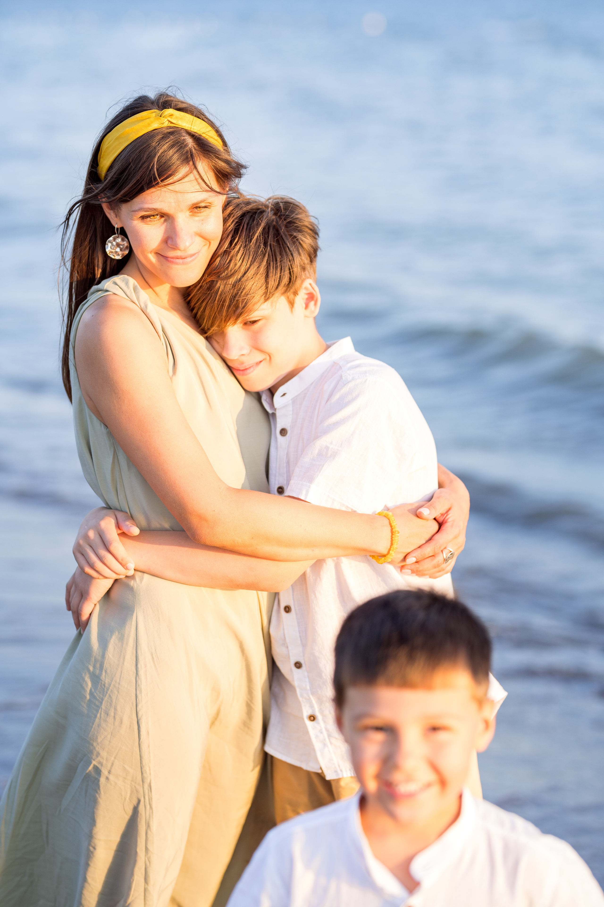 Family photo session on Adriatic Sea Montenegro. Kate Khaldeeva photographer in Saratov