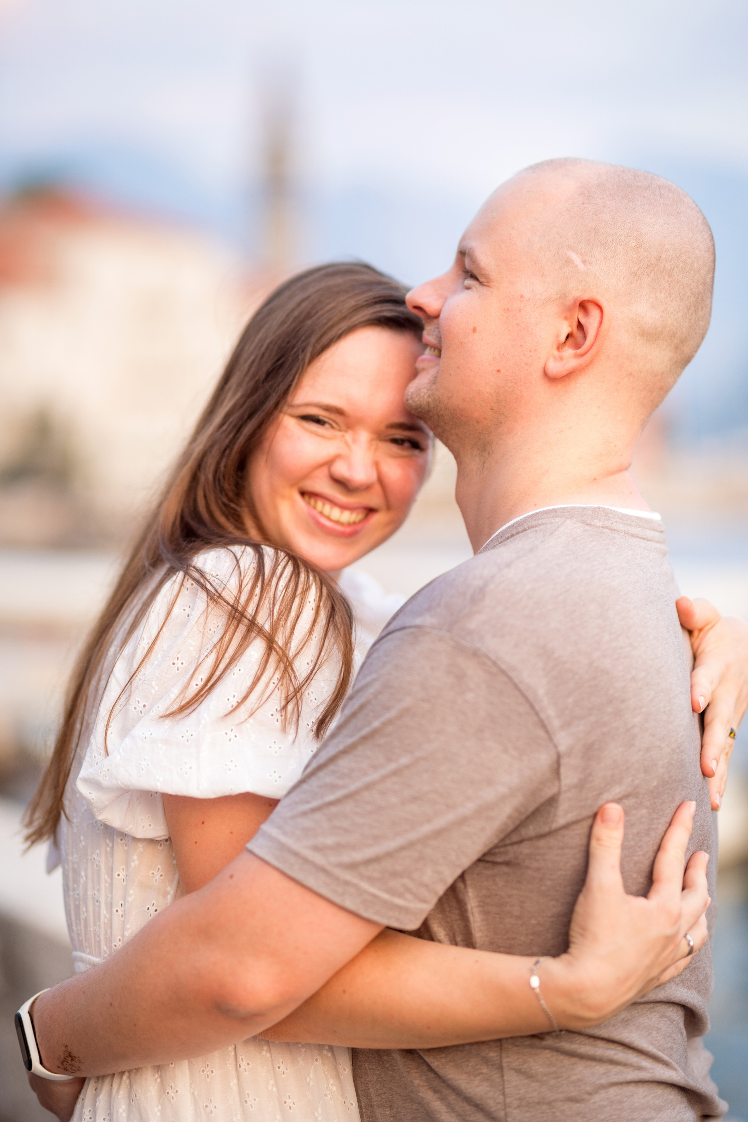 Family photoshoot in Perast Montenegro. Kate Khaldeeva photographer in Saratov