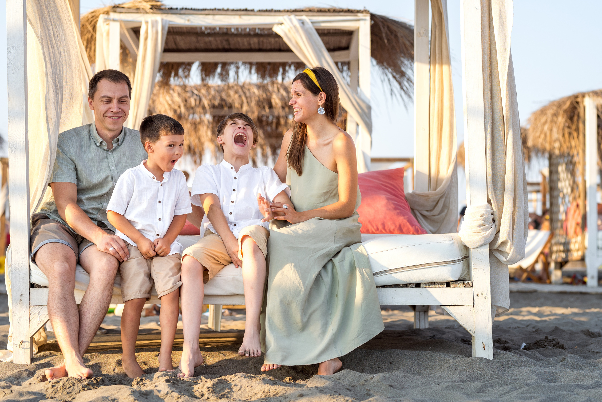 Family photo session on Adriatic Sea Montenegro. Kate Khaldeeva photographer in Saratov