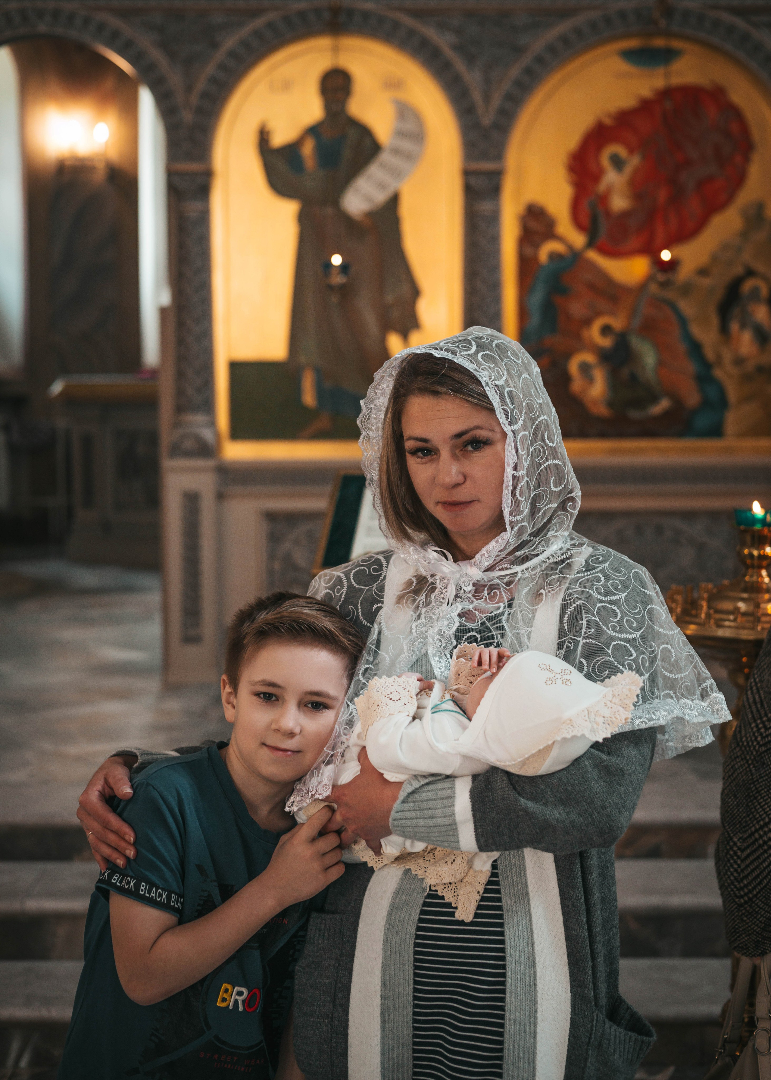 КРЕЩЕНИЕ. Фотосессия новорожденных в Москве и Московской области