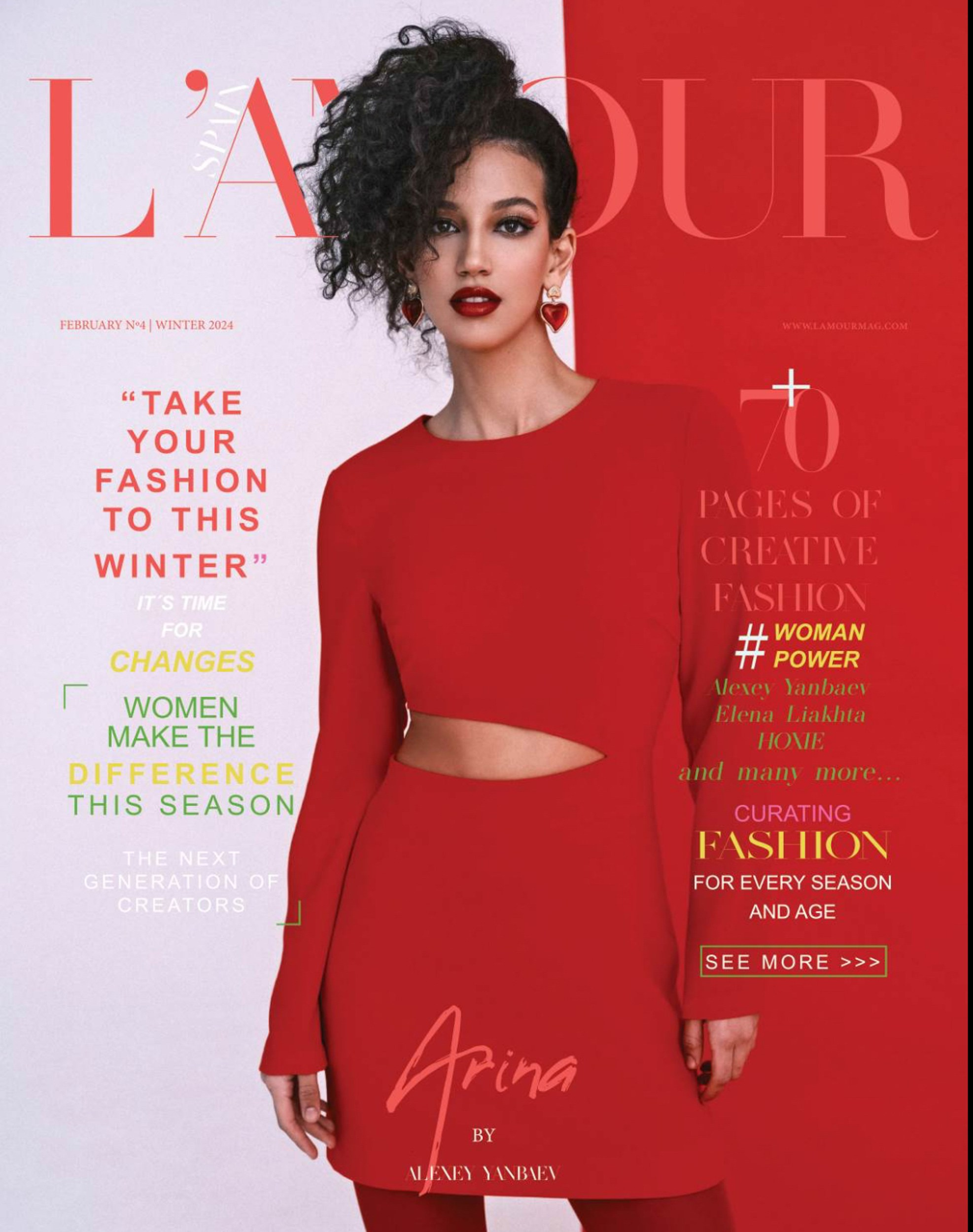 For L'Amour Spain. Фотограф Алексей Янбаев