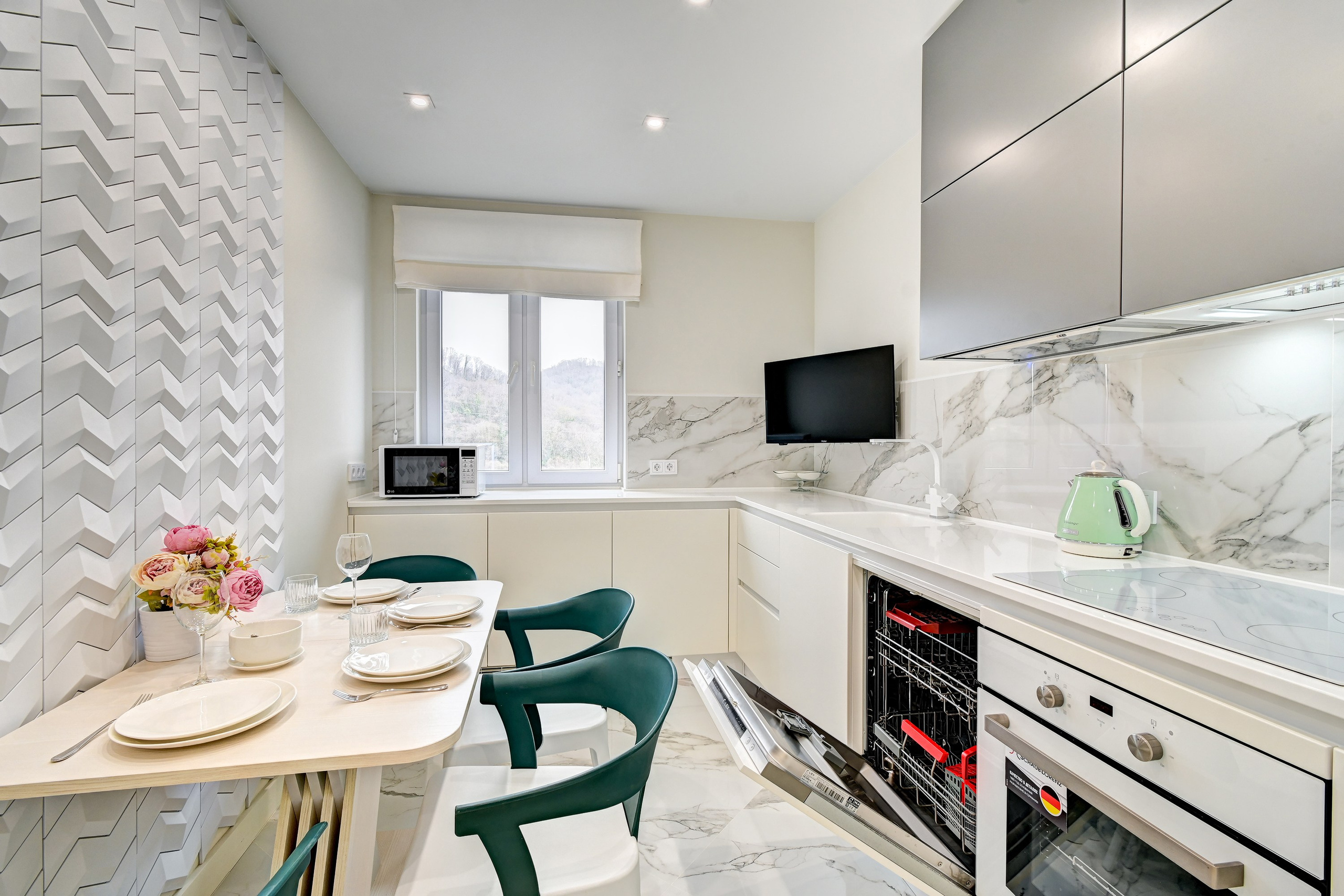 Квартира в ЖК Морская Симфония. Интерьерный фотограф в Сочи | Роман Сусленко