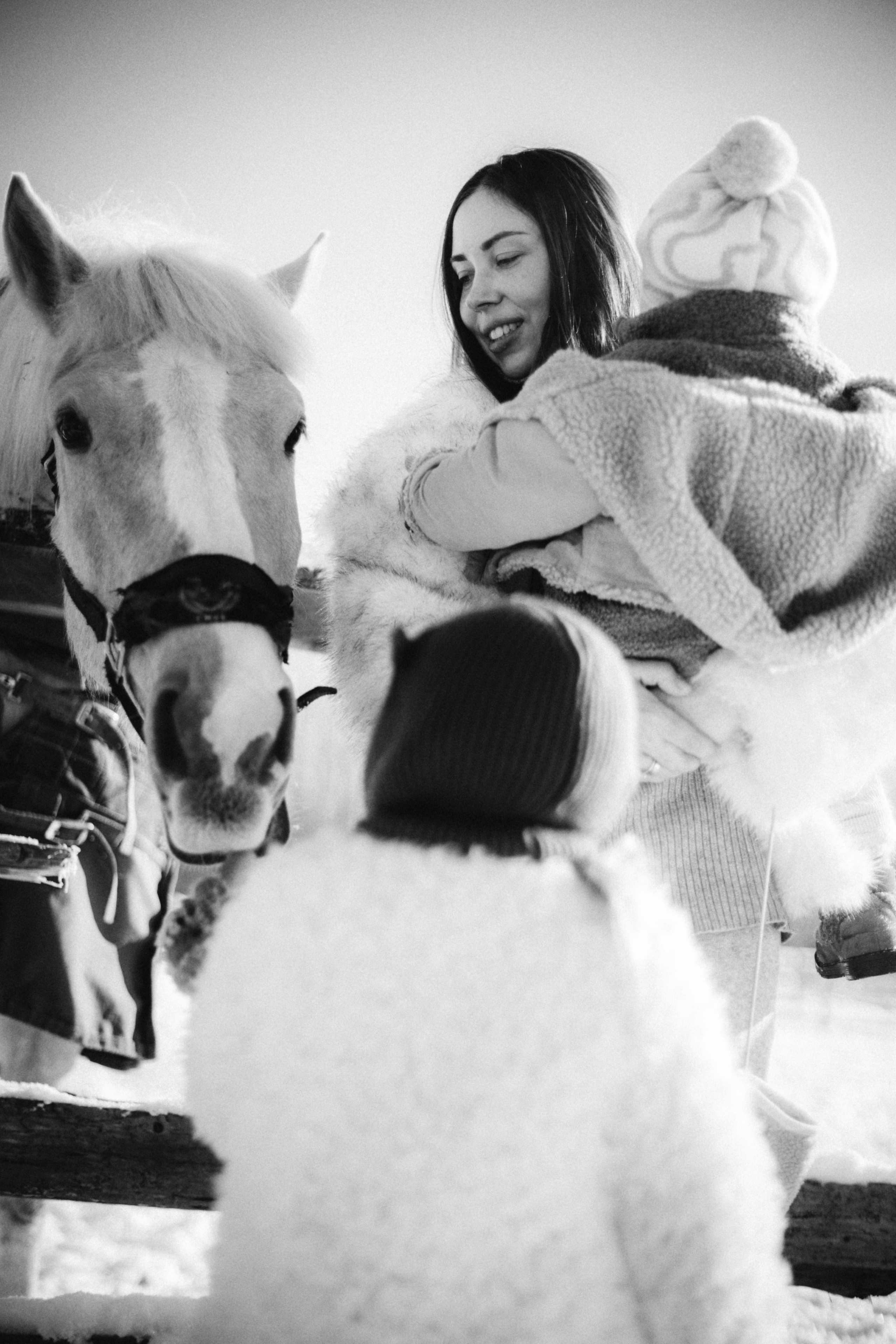 Настя с Сашей и Полей на ферме. Klerout Photographer