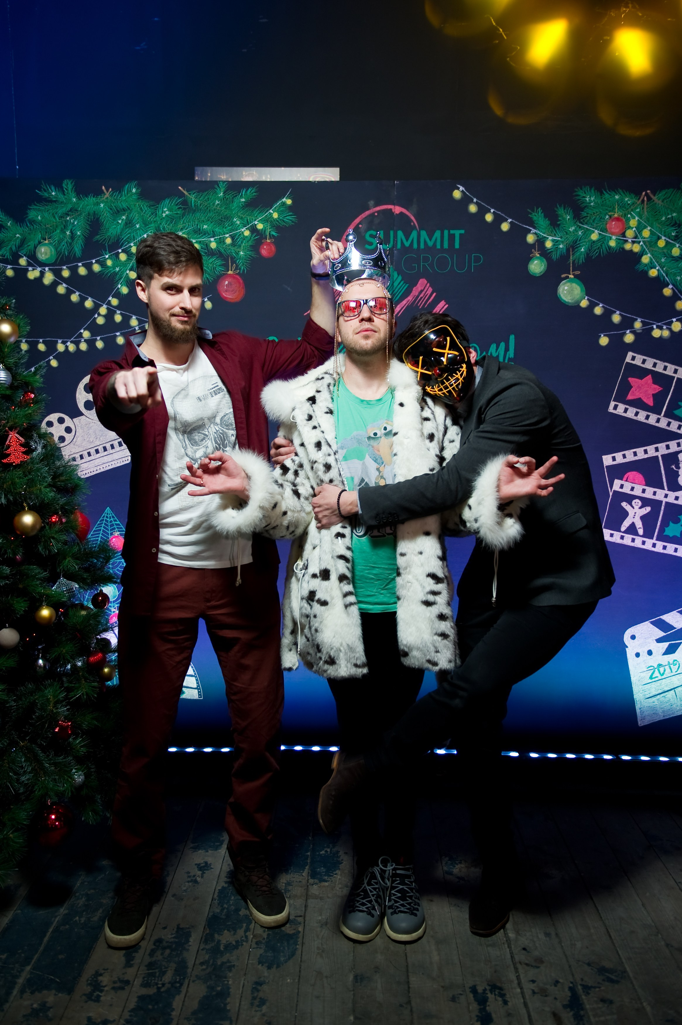 Новогодний корпоратив Summit. Репортажный фотограф и видеограф Слава Думчев. Тимбилдинги, отчетники, корпоративы
