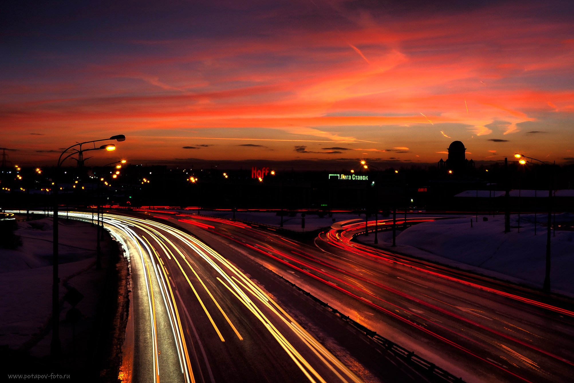 Закаты и рассветы. Московский фотограф Дмитрий Потапов