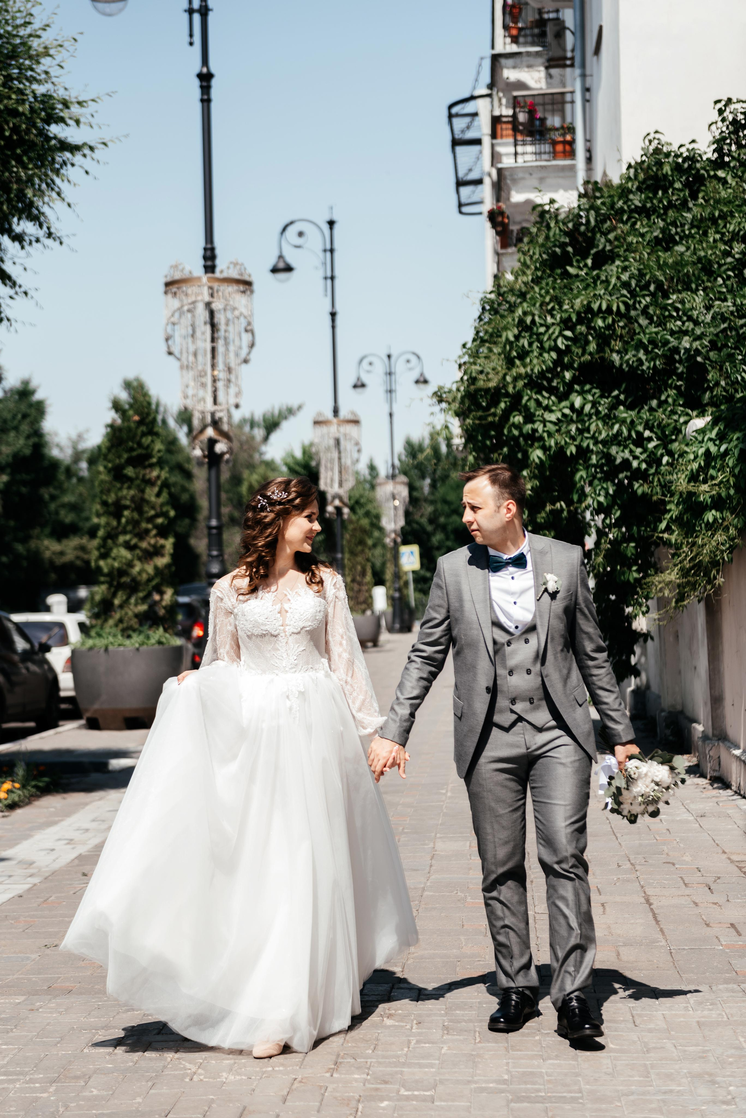 свадебная фотосессия красивая невеста свадебный букет фотограф самара