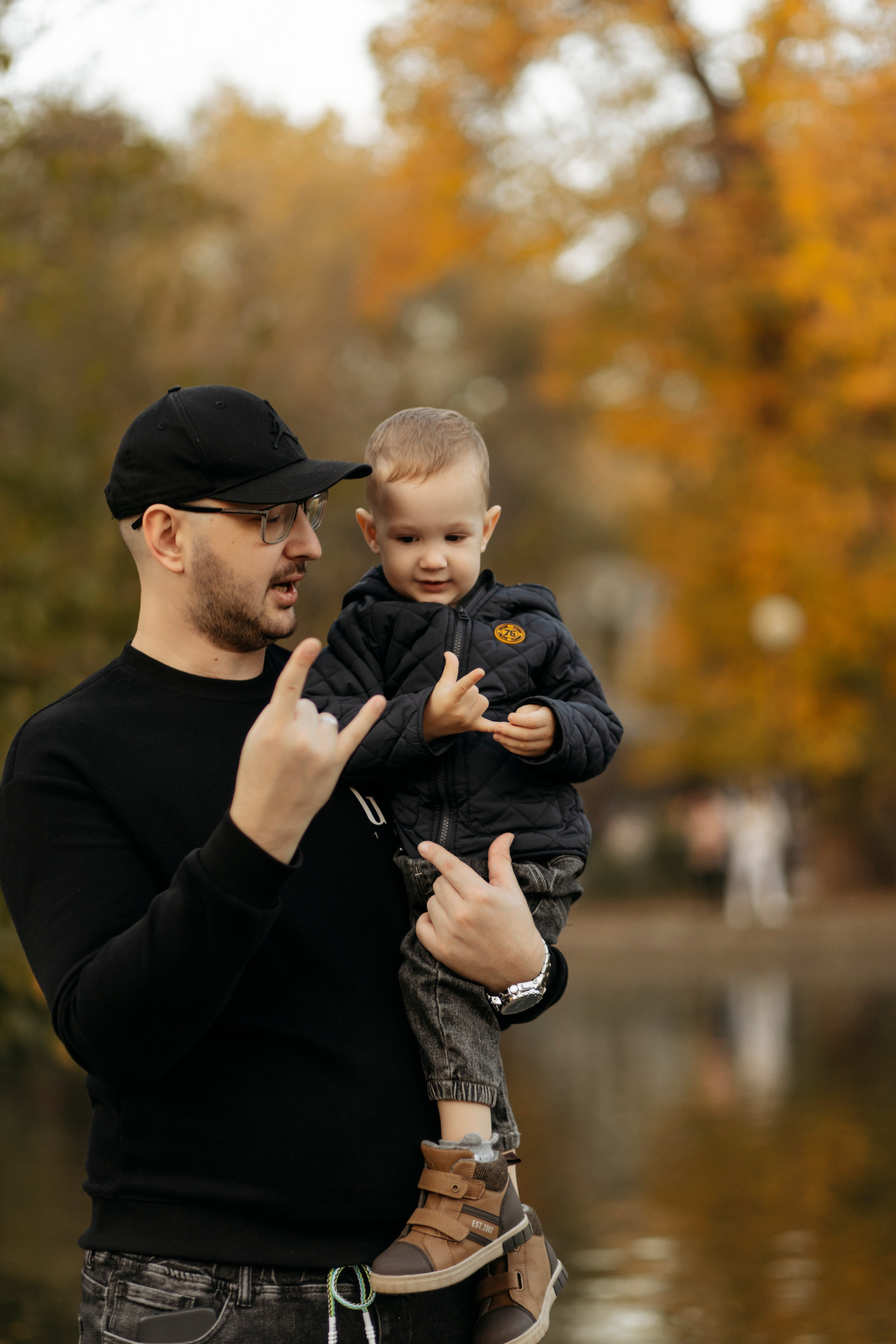 Прогулка в горпарке. Самый теплый фотограф в Краснодаре Рябоконь Ксения