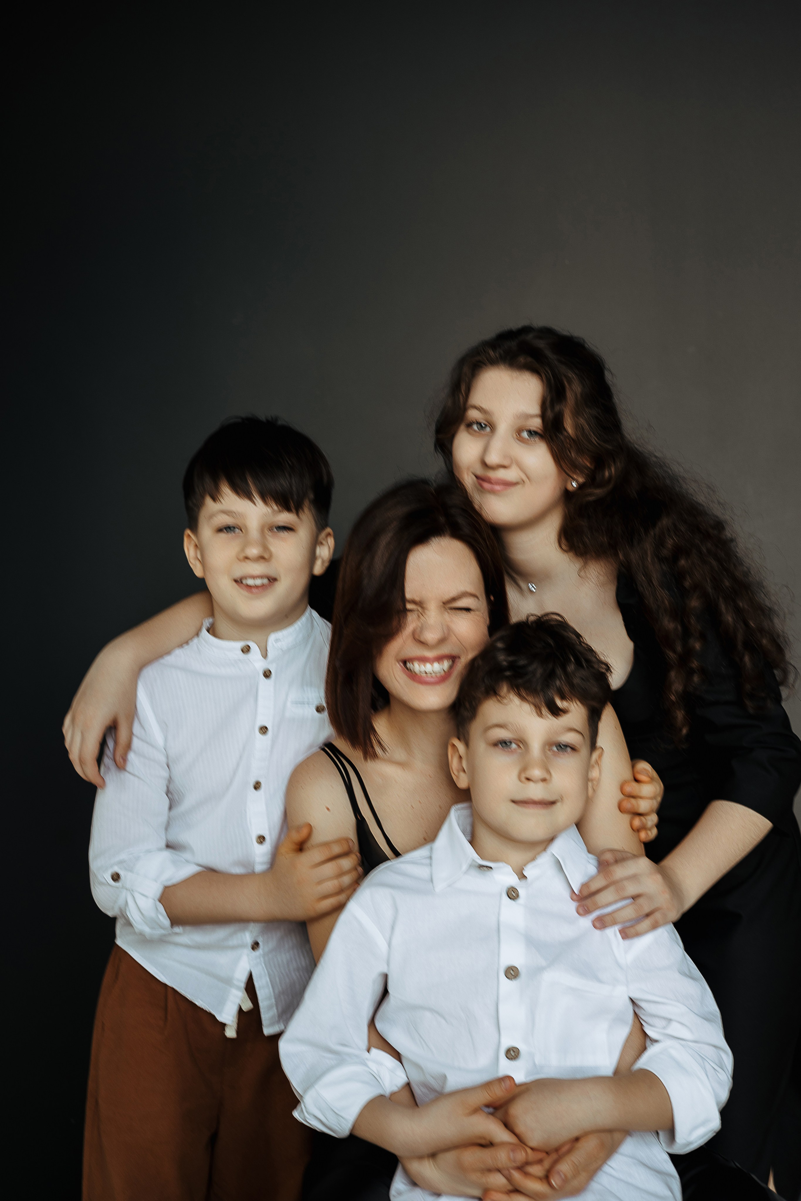 Анна с детьми. Фотограф Краснодар